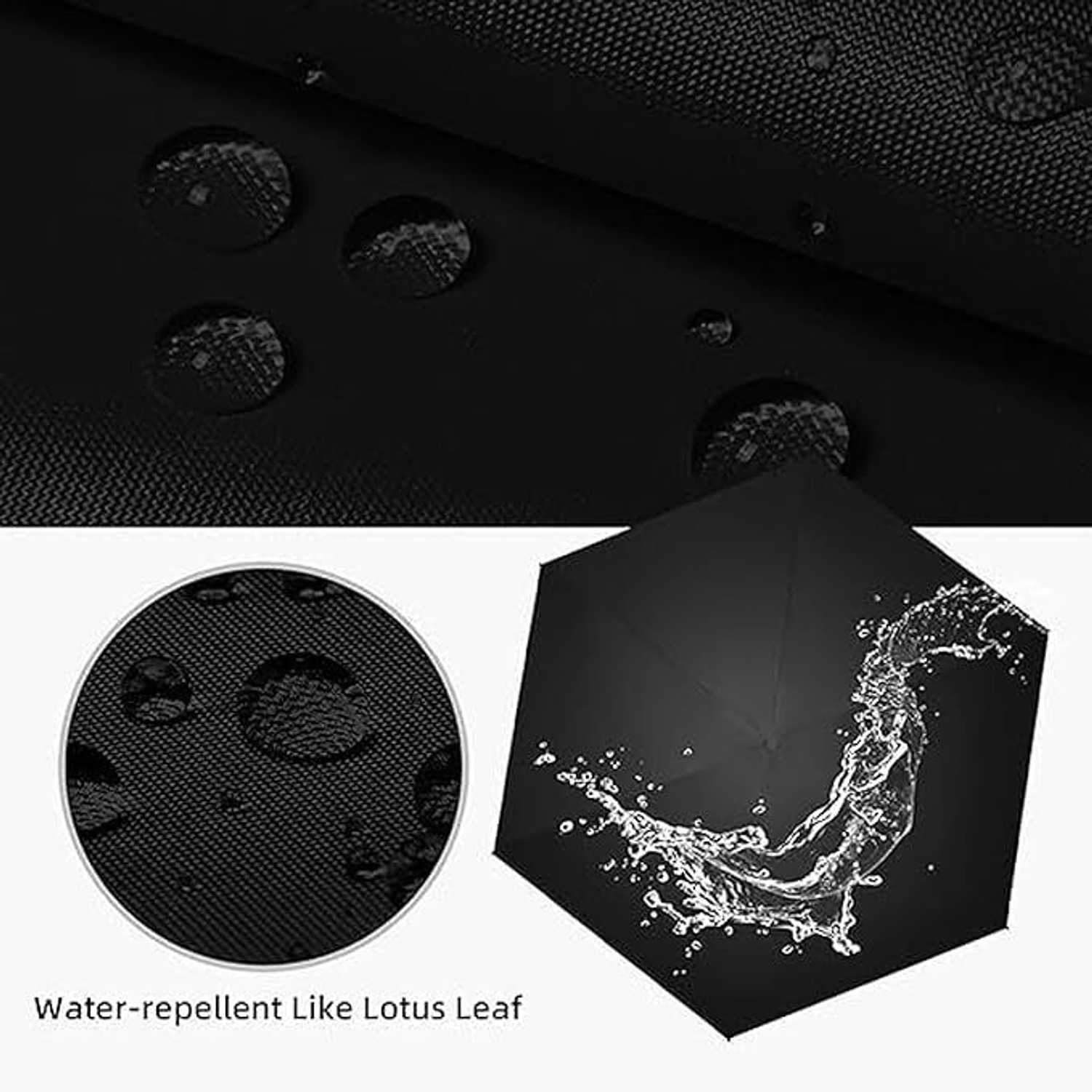 Image of RainMat Travel Mini UV Protection Manual Open 6 Ribs Sun & Rain, with Case -2026 Umbrella