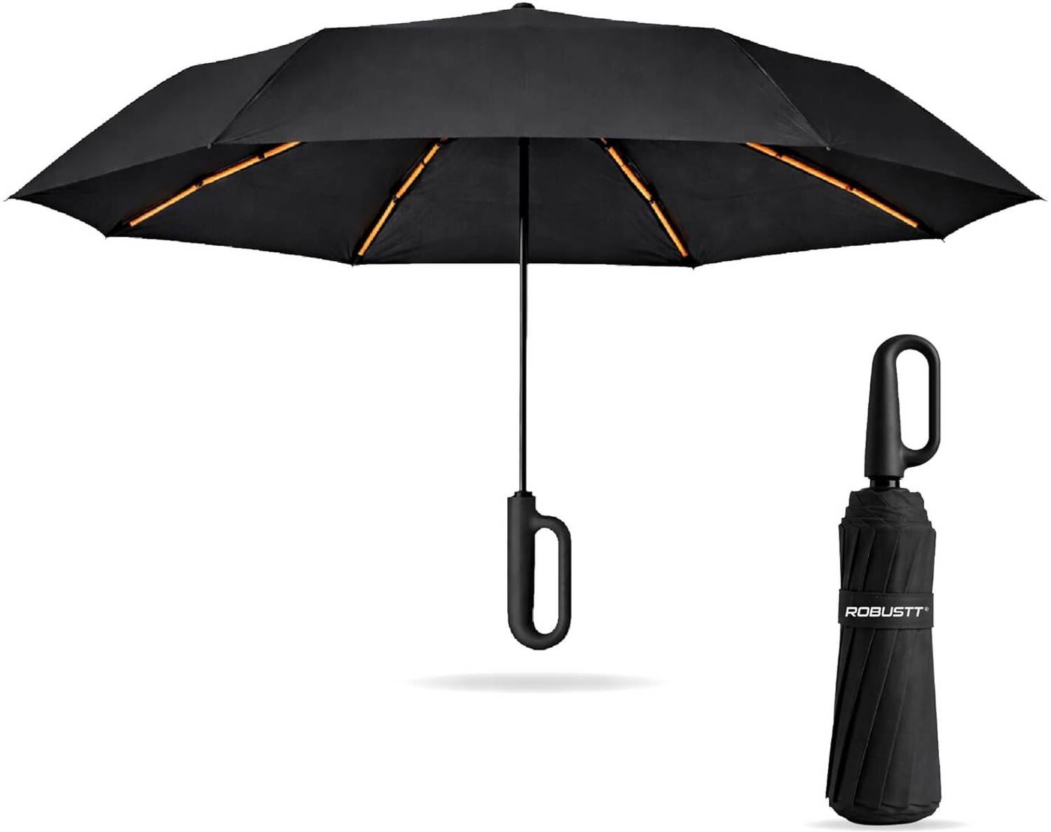 Robustt Ring Buckle Umbrella,Travel Portable Automatic Umbrella I...mo