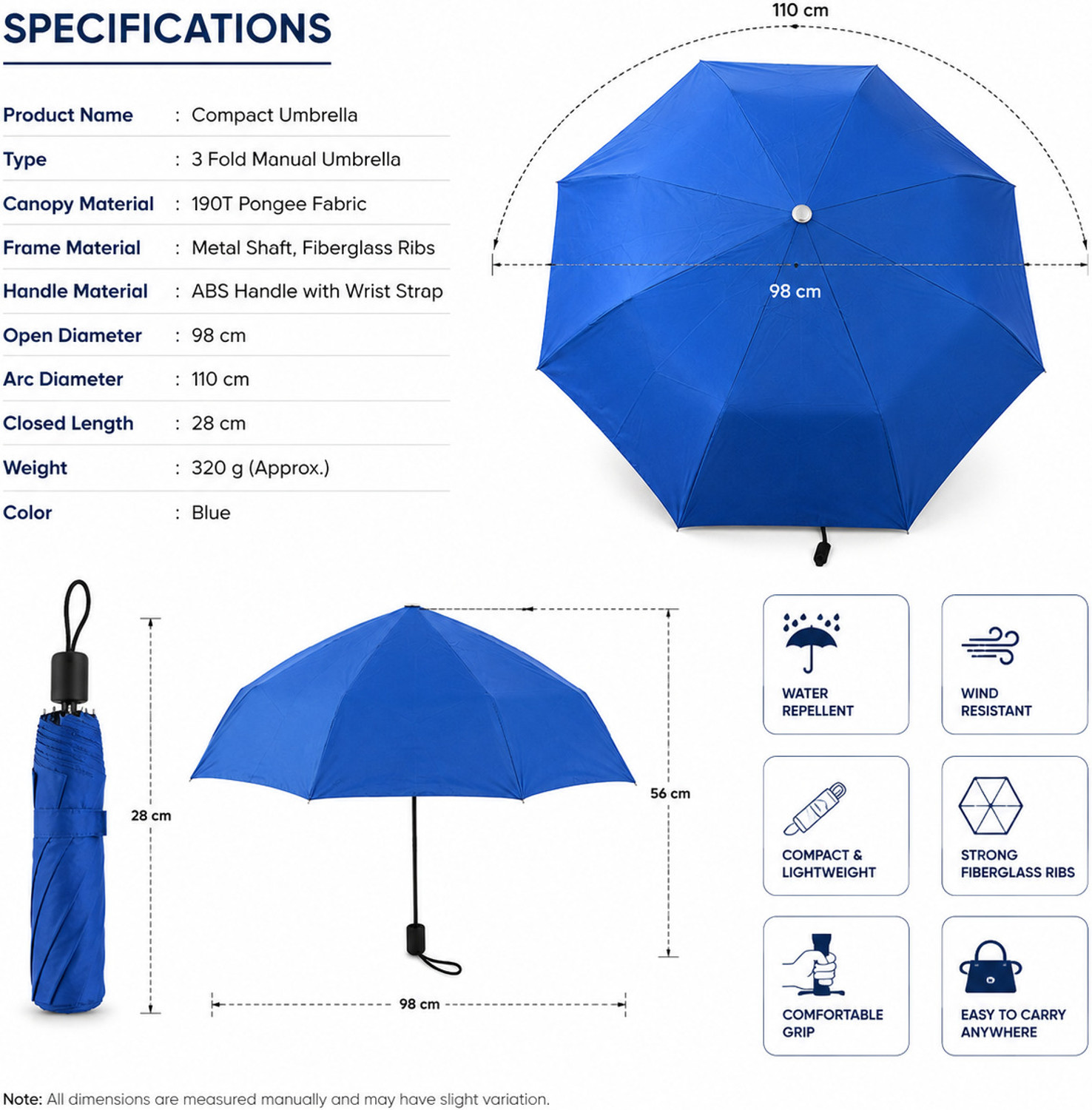 Image of VAISHU MCUFS3F Umbrella