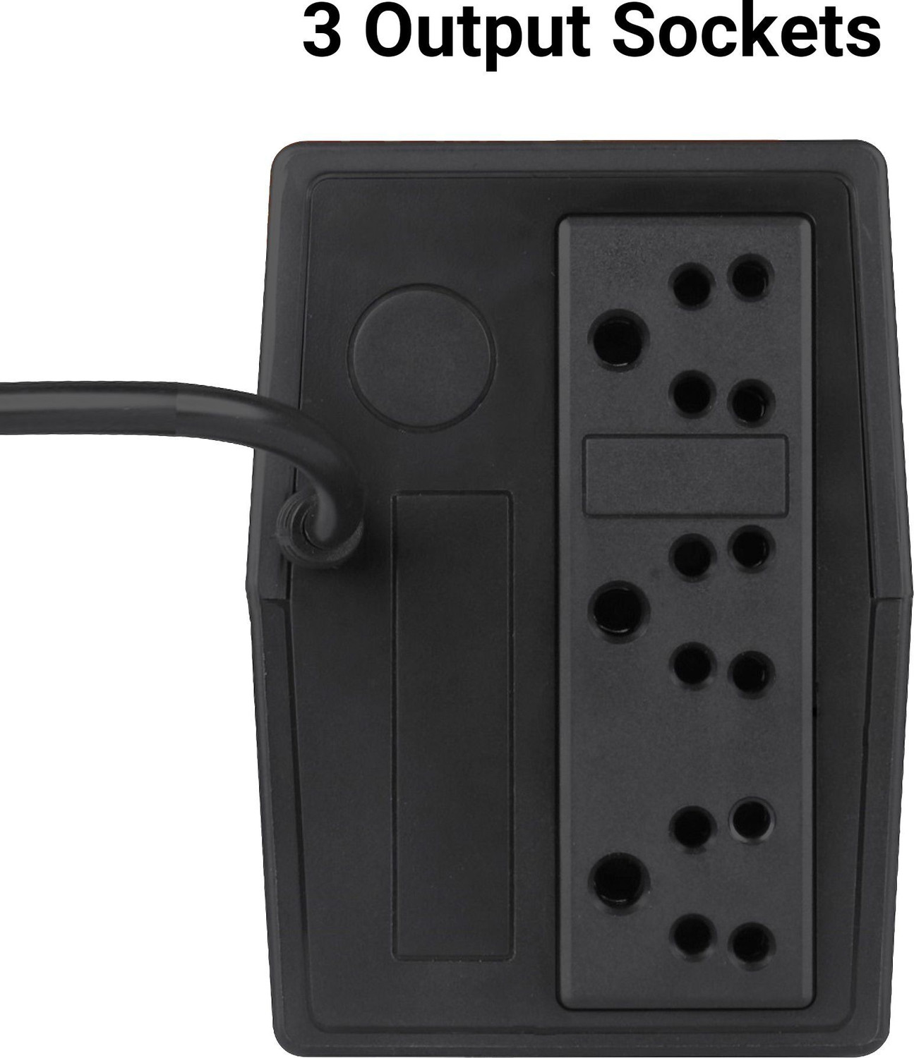 Image of ZEBRONICS ZEB Zeb-U725 230 V Line-interactive Tower Model UPS with Overload Protection 3 Outlet Plugs