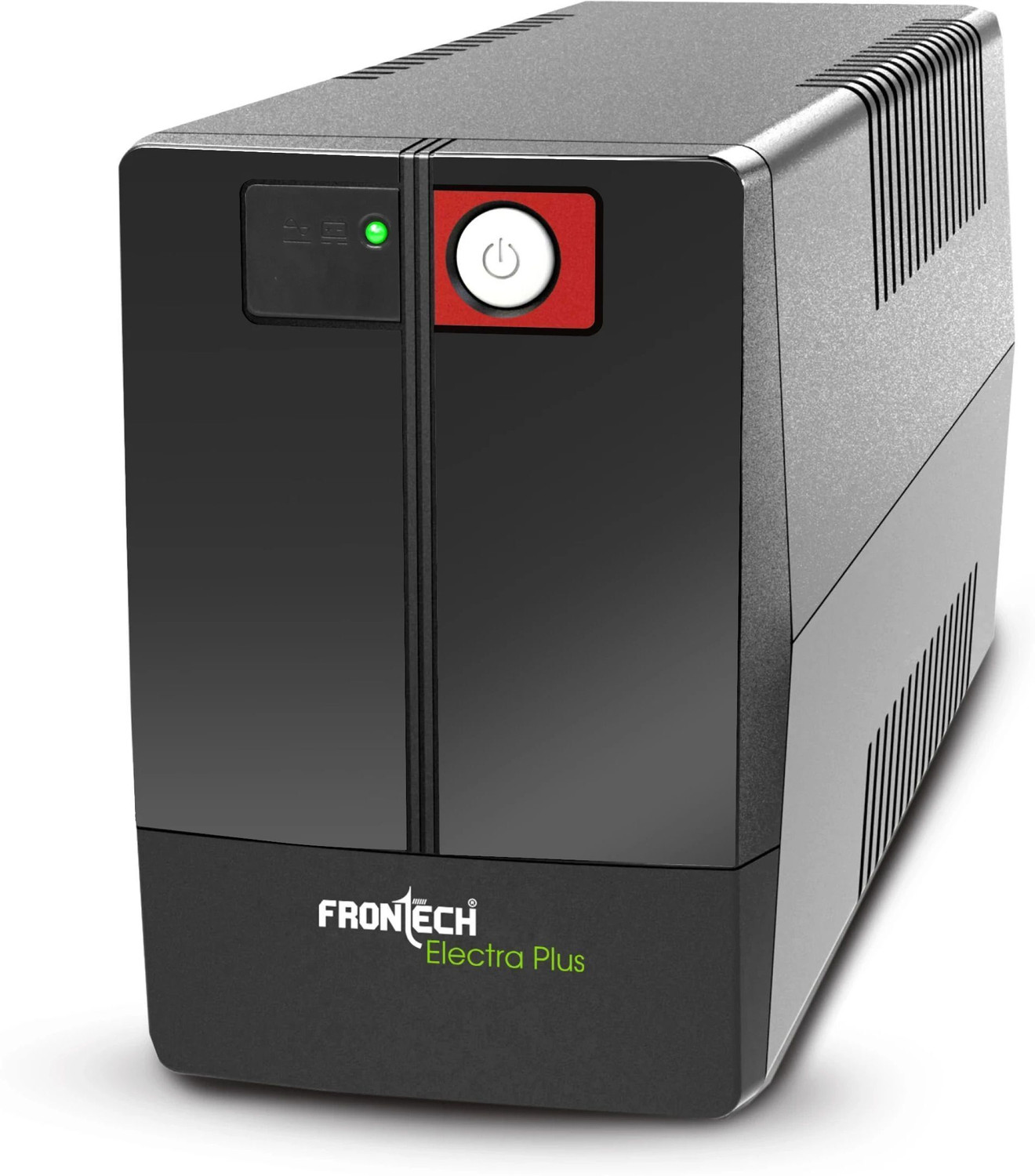 Image of Frontech UPS Electra Plus 600VA /360W, Uninterrupted Power Supply System FT-2564 220 V Line-interactive Rack-mount Model UPS with Overload Protection 3 Outlet Plugs