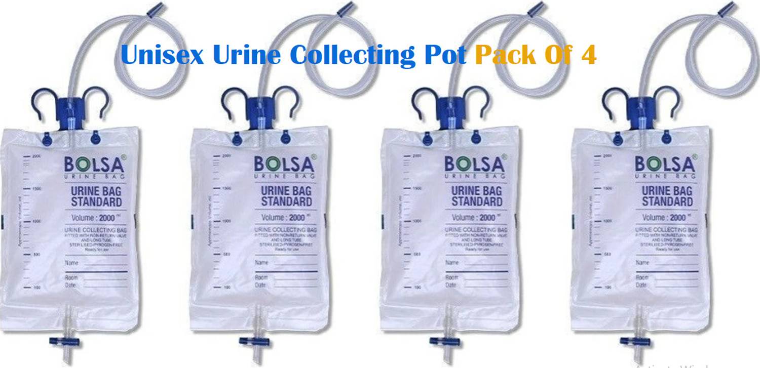 Bolsa Premium Handy Disposable Urine Collection Bag with T-Tap Drainage Urine Bag Urine Bag
