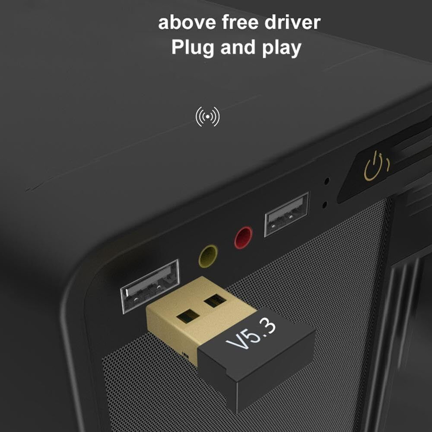 Image of Sancy 5.3 Bluetooth Adapter for PC, Bluetooth Dongle Receiver & Transmitter for Laptop USB Adapter