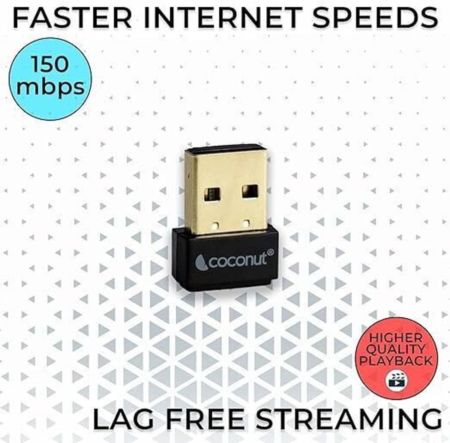COconut WA04 USB Adapter (Black) COconut WA04 USB Ada