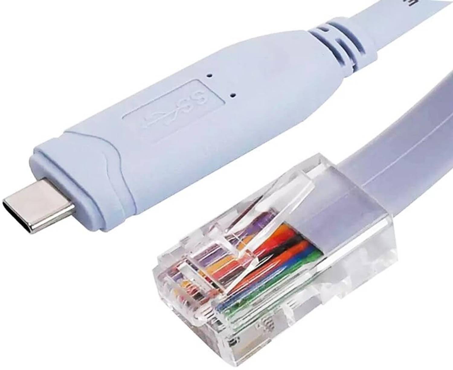 RyzCare USB Type C to RJ45 Network Cable - Image 1
