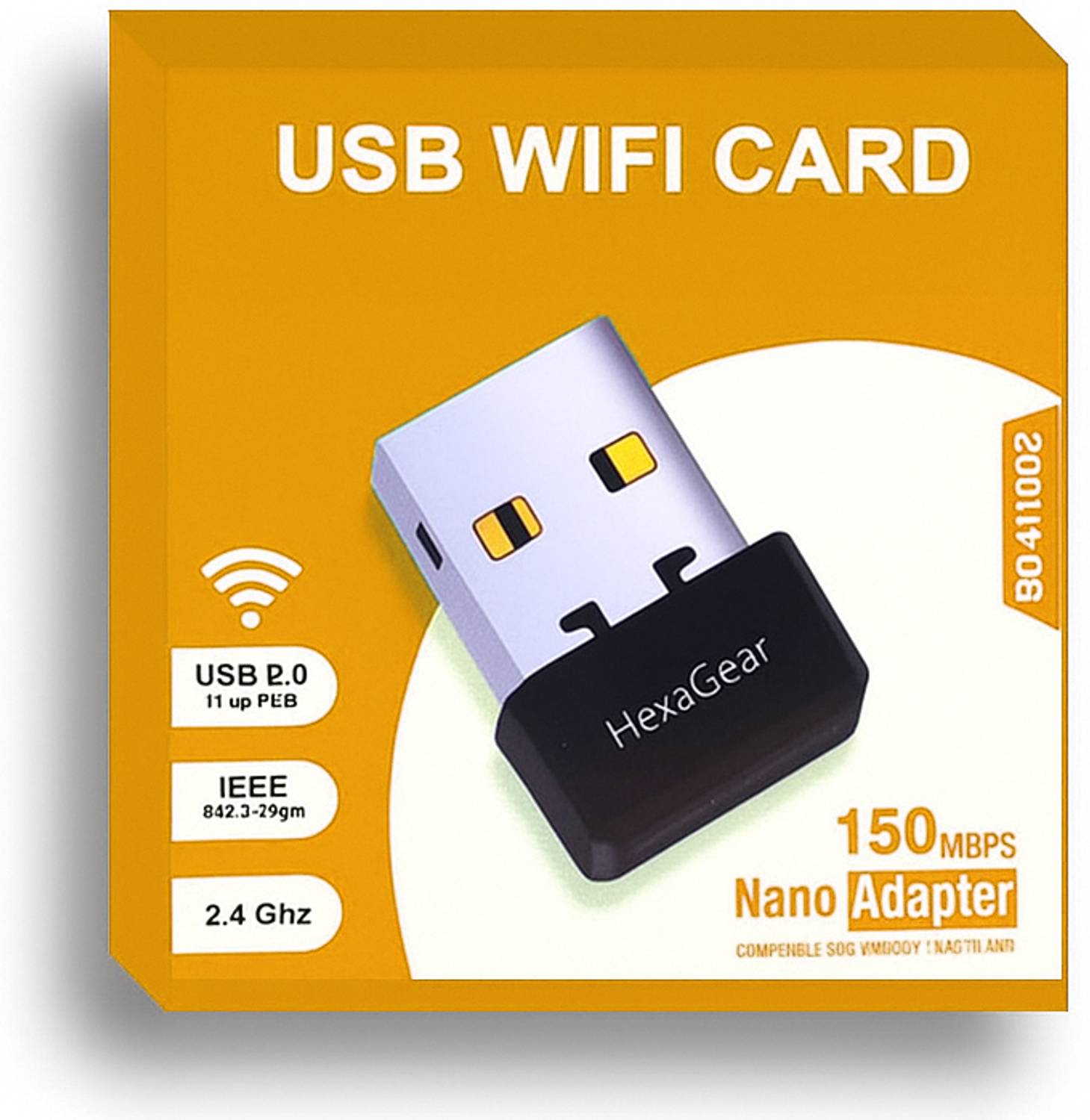 HexaGear 1200Mbps USB WiFi Adapter Long Range Signal Booster for PC Laptop and Computer USB Adapter
