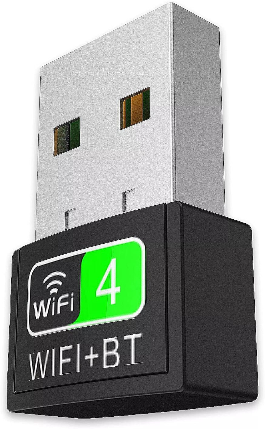 Image of XIKKART Bluetooth and WiFi Adapter for PC /Laptop /Desktop, WiFi Bluetooth Dongle 2 in 1 USB Adapter