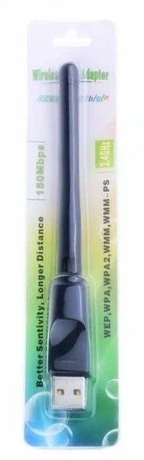 BALRAMA USB Antenna WiFi Dongle Adapter Receiver Wi-Fi Antena Set Top Box Dish PC TV DVR USB Adapter