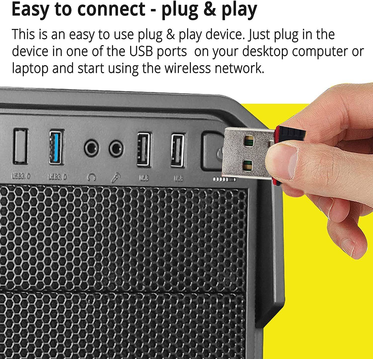 ZEBRONICS ZEB-USB150WF1 WiFi Mini USB Adapter - Image 2
