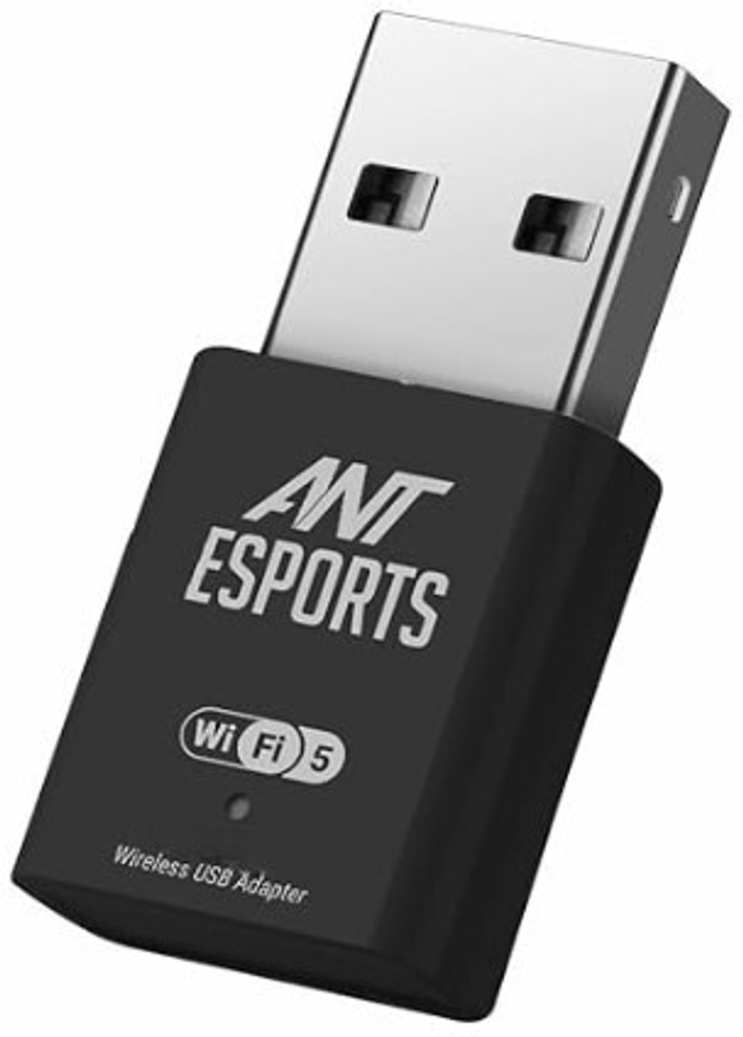 Image of Ant Esports AE600B 600Mbps WiFi+Bluetooth USB 2.0 Mini Dongle Desktop Laptop PC 2.4 /5GHz AC USB Adapter
