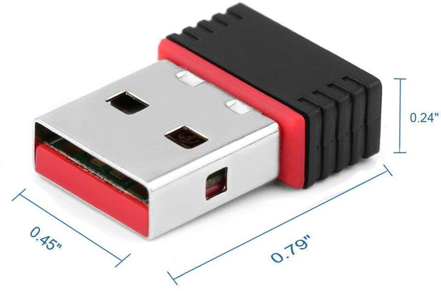 Image of WEFLY Wi-Fi Receiver 950Mbps Wireless Nano USB Adapter (Black) USB Adapter