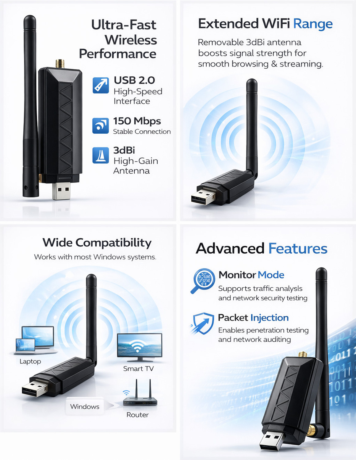 Image of Atheors AR9271 Wifi Adapter USB Adapter