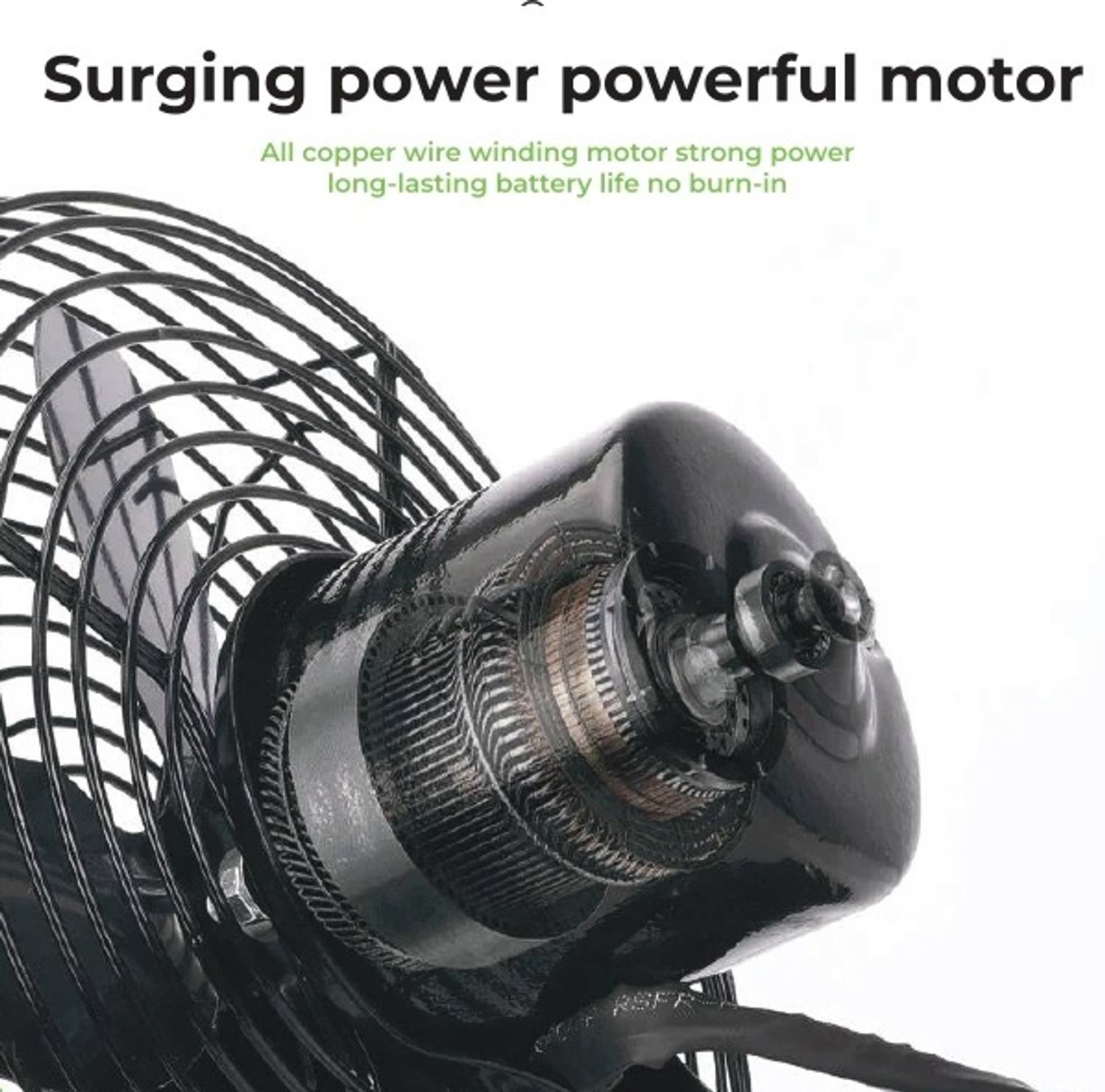 OUD OD-090 8 Inch Rechargeable Table Fan - Image 3