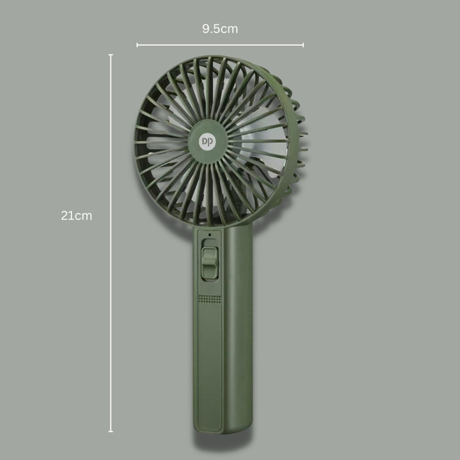 Image of Dp 7633 (RECHARGEABLE PORTABLE FAN) 7633 (RECHARGEABLE PORTABLE FAN) 1500mAh Battery Mini Fan Rechargeable Fan