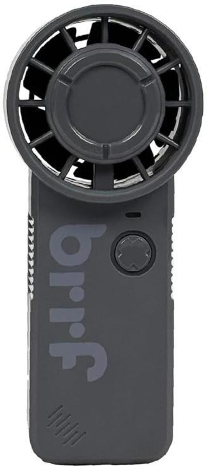 Image of Brrf Handheld Tiny Turbo Fan (Upto 18 Hours Running) Rechargable 2000 mAh Long Inbuilt Battery Operated Portable Fan, Desk Fan, Carry it anywhere with 3 Speeds USB Fan