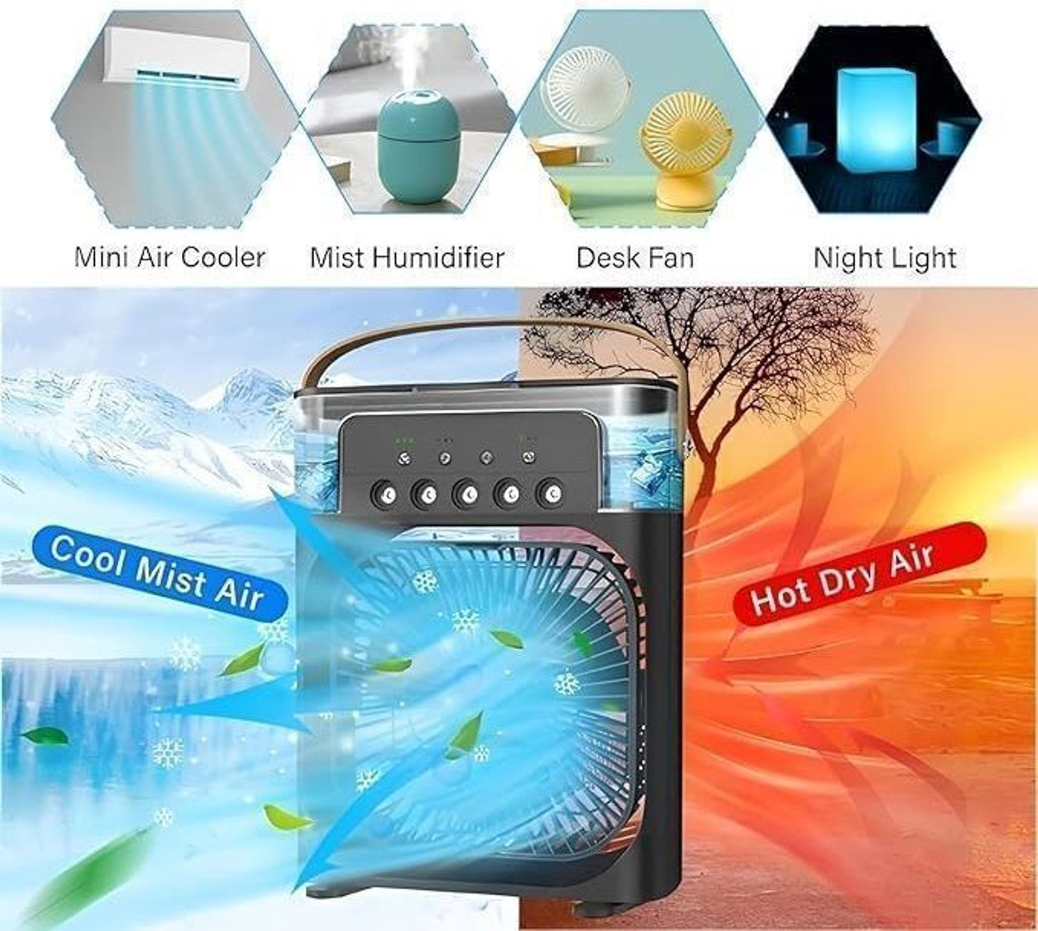 Image of Radhe 40 L Room /Personal Air Cooler