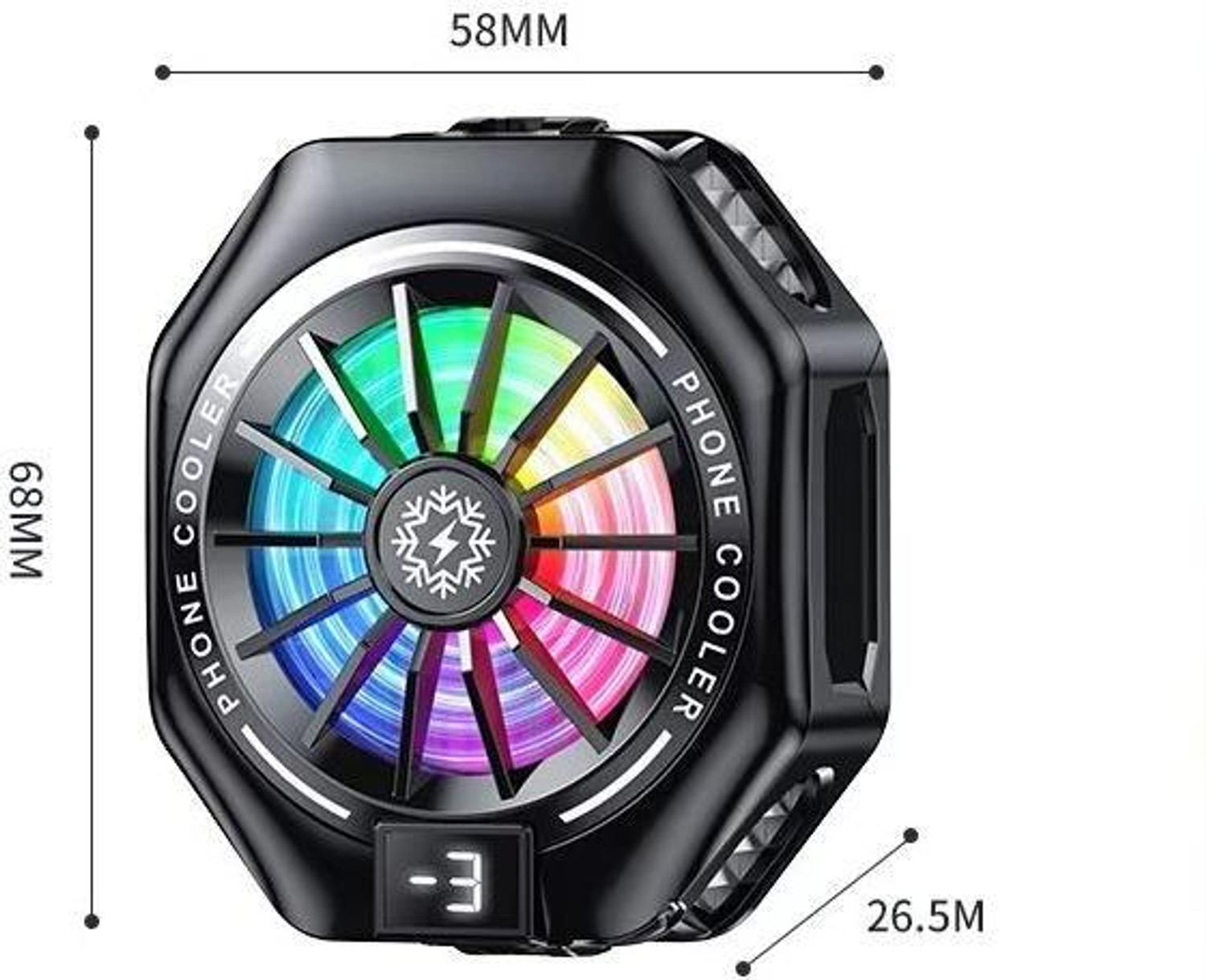 Image of Flipkart SmartBuy Smartphone Cooling Fan Gaming Flexible Smartphone Cooling Semiconductor TL05 Smartphone Cooling Fan USB Fan