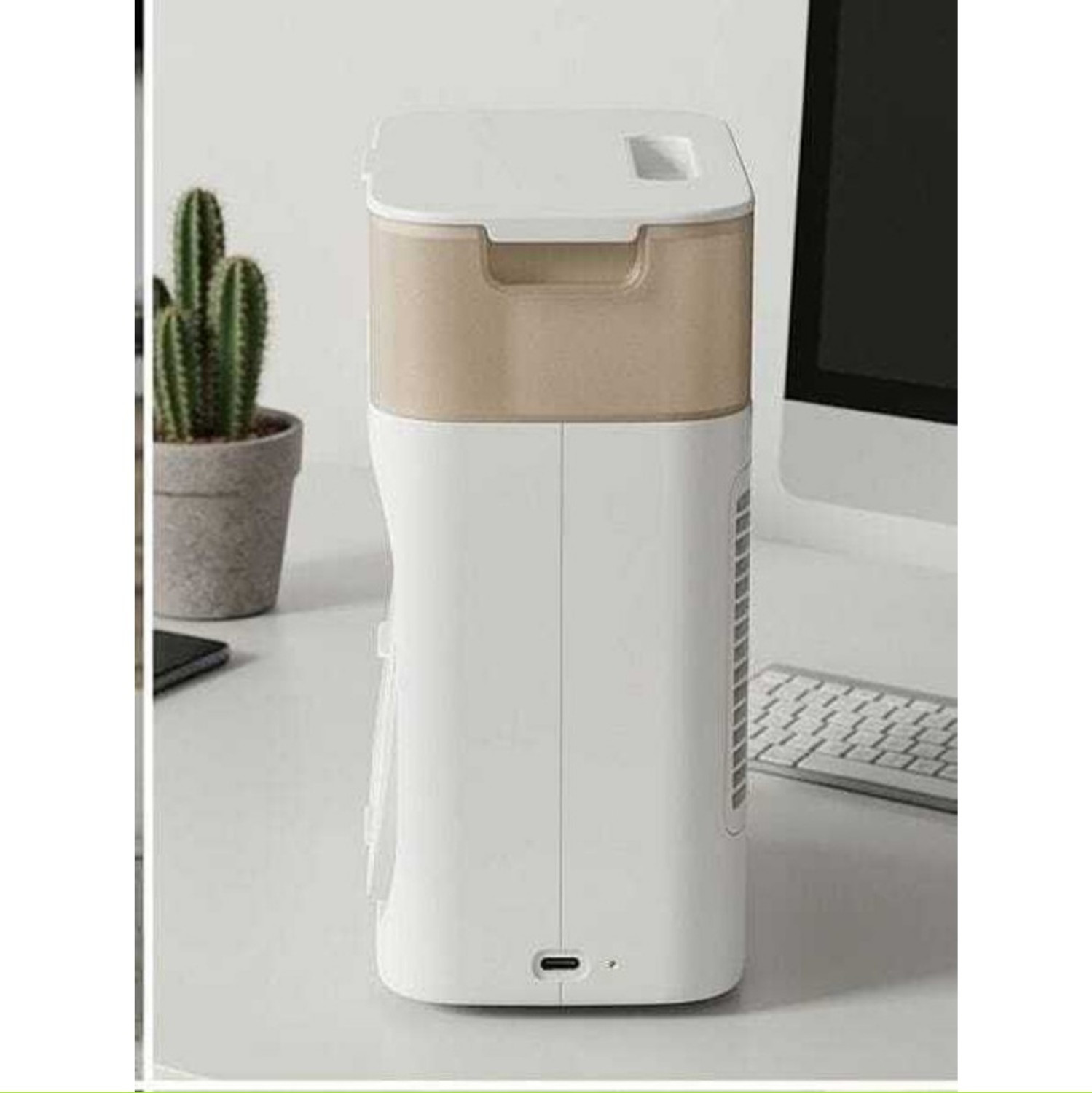 Image of own creative A61 Portable USB Air Cooler Fan Cream 24 A61 Portable USB Air Cooler Fan Cream 24 USB Air Cooler