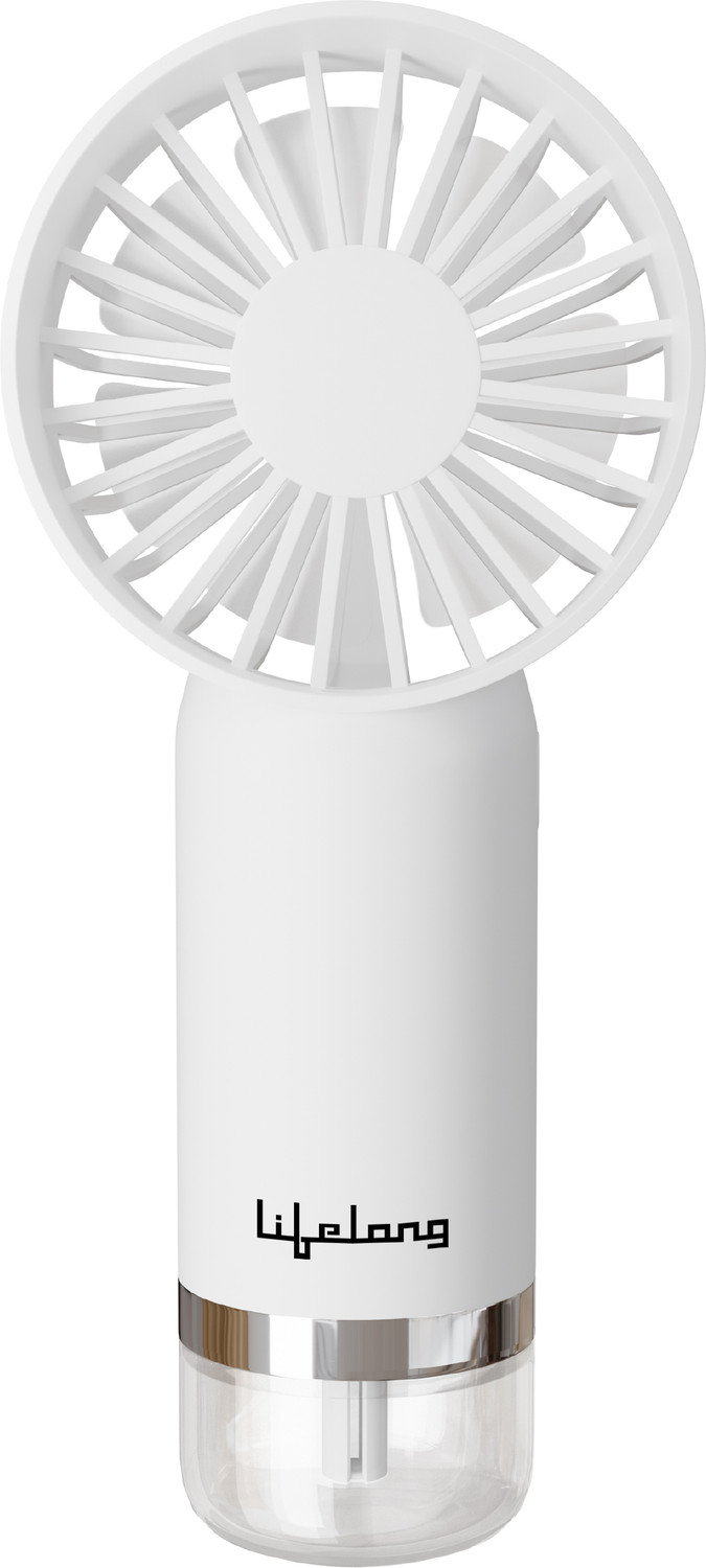 Image of Lifelong Lifelong Mini Hand Fan for Home, Office & Traveling | 500mh Rechargeable battery LLSCMHF001 USB Fan