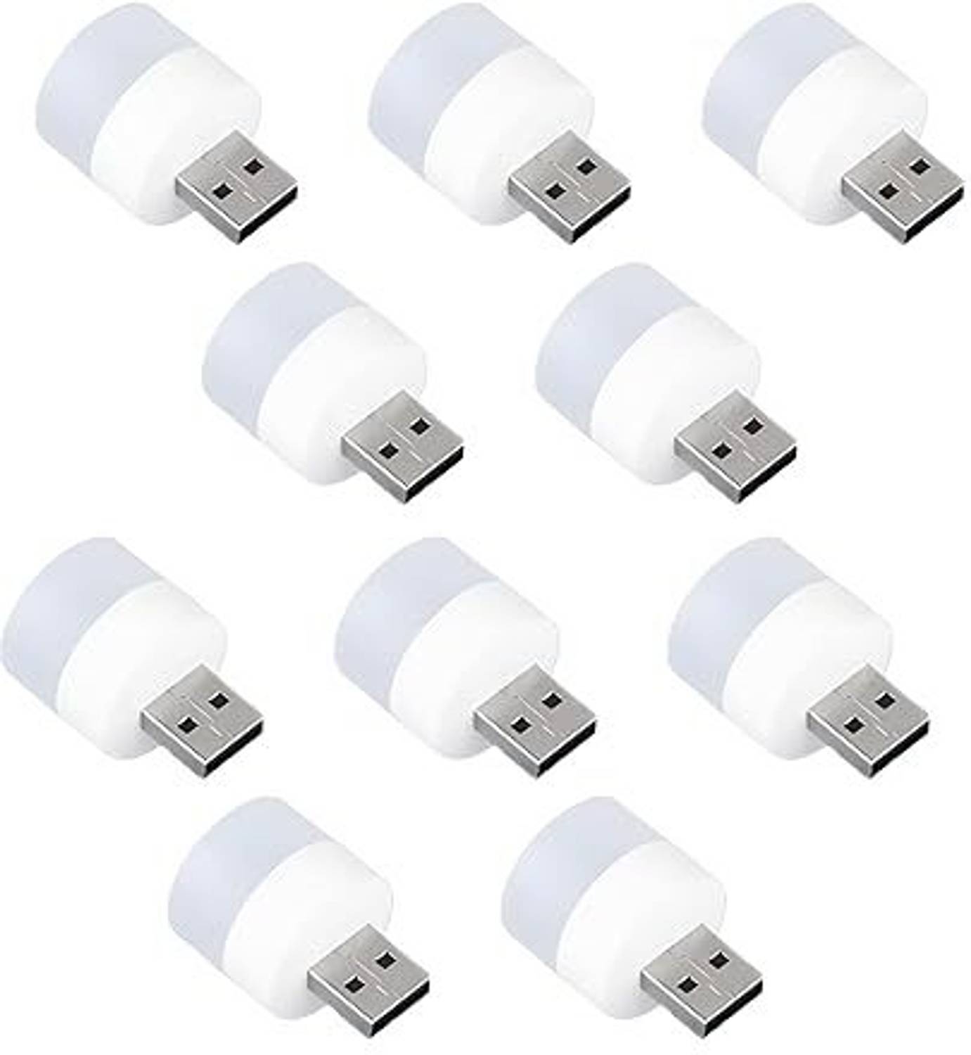 autoskills USB Powered LED Night Light, Mini USB Plugin Lamp Laptop/Desktop Reading Light USB LED Lamp Led Light