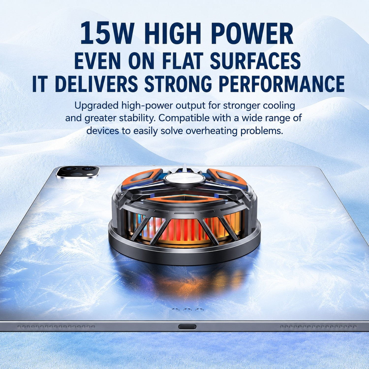 Image of Flipkart SmartBuy Magnetic Cooling Fan Radiator with Type C Interface for Gaming Mobile Phones X79 Magnetic Cooling Fan USB Fan
