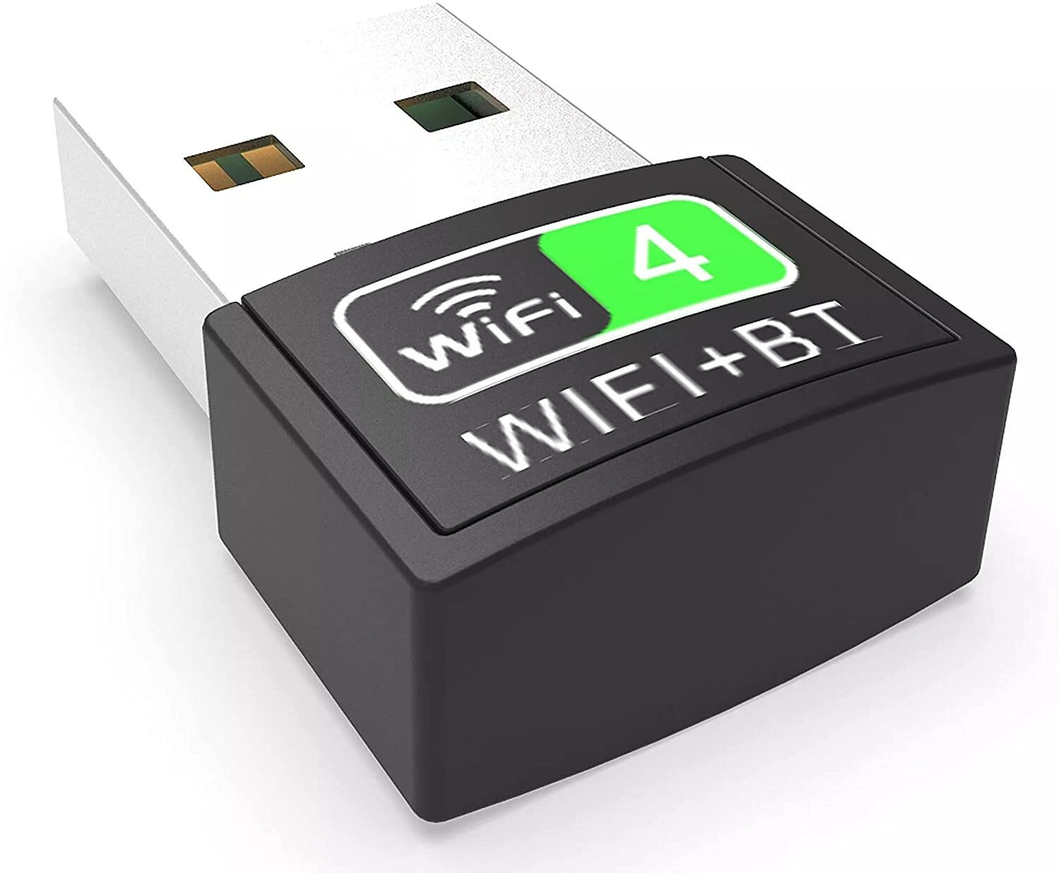 Image of XIKKART Bluetooth and WiFi Adapter for PC /Laptop /Desktop, WiFi Bluetooth Dongle 2 in 1 USB Adapter