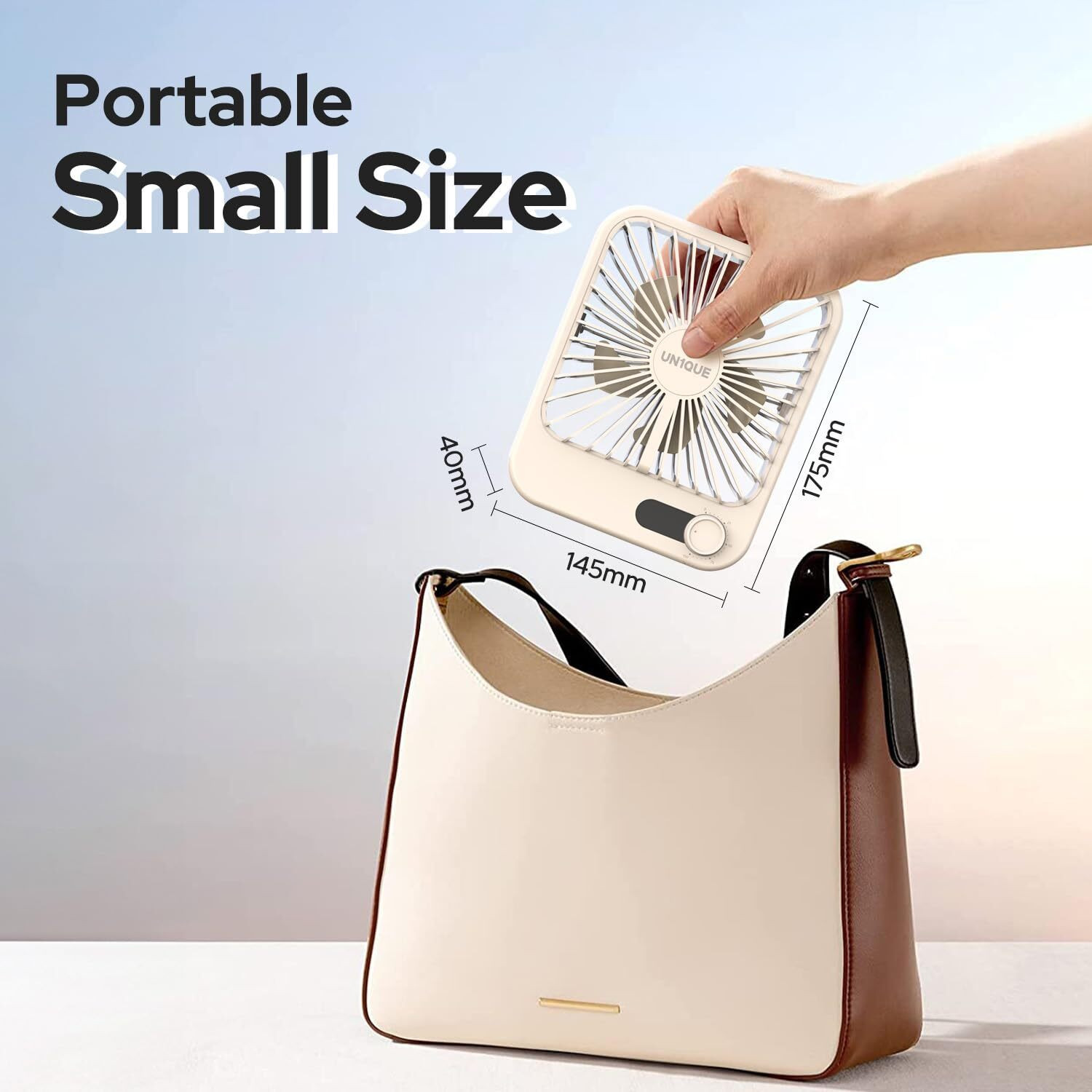 Image of SLIM PORTABLE DESK FAN SLIM PORTABLE DESK FAN USB DAS1 USB Fan