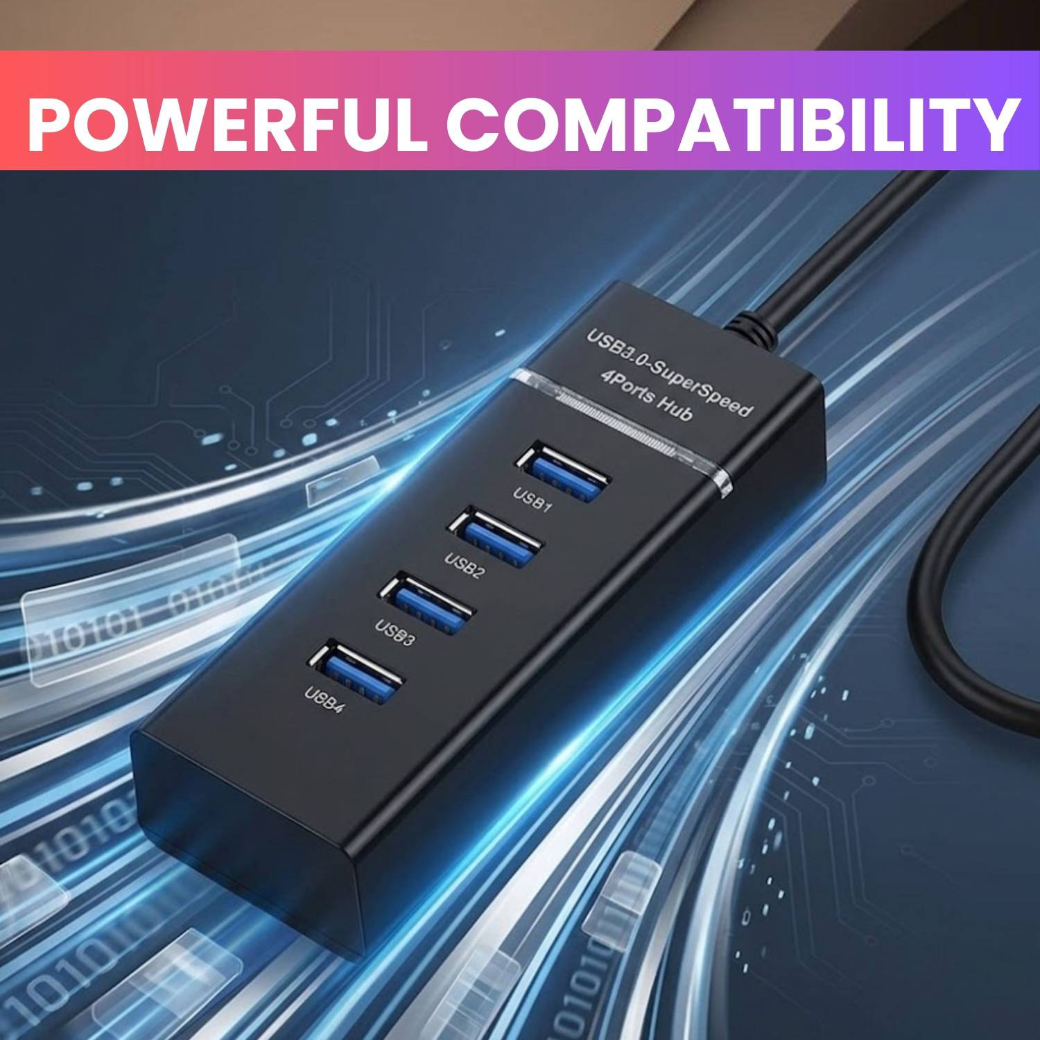 GUGGU USB Hub 3.0, 4-Port High-Speed Data Expansion Hub for Laptop BC483 USB Hub 3.0, 4-Port High-Speed Data Expansion Hub for Laptop BC483 USB Hub