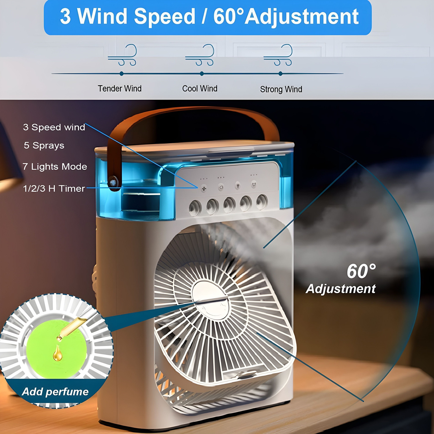 Image of Radhe 40 L Room /Personal Air Cooler