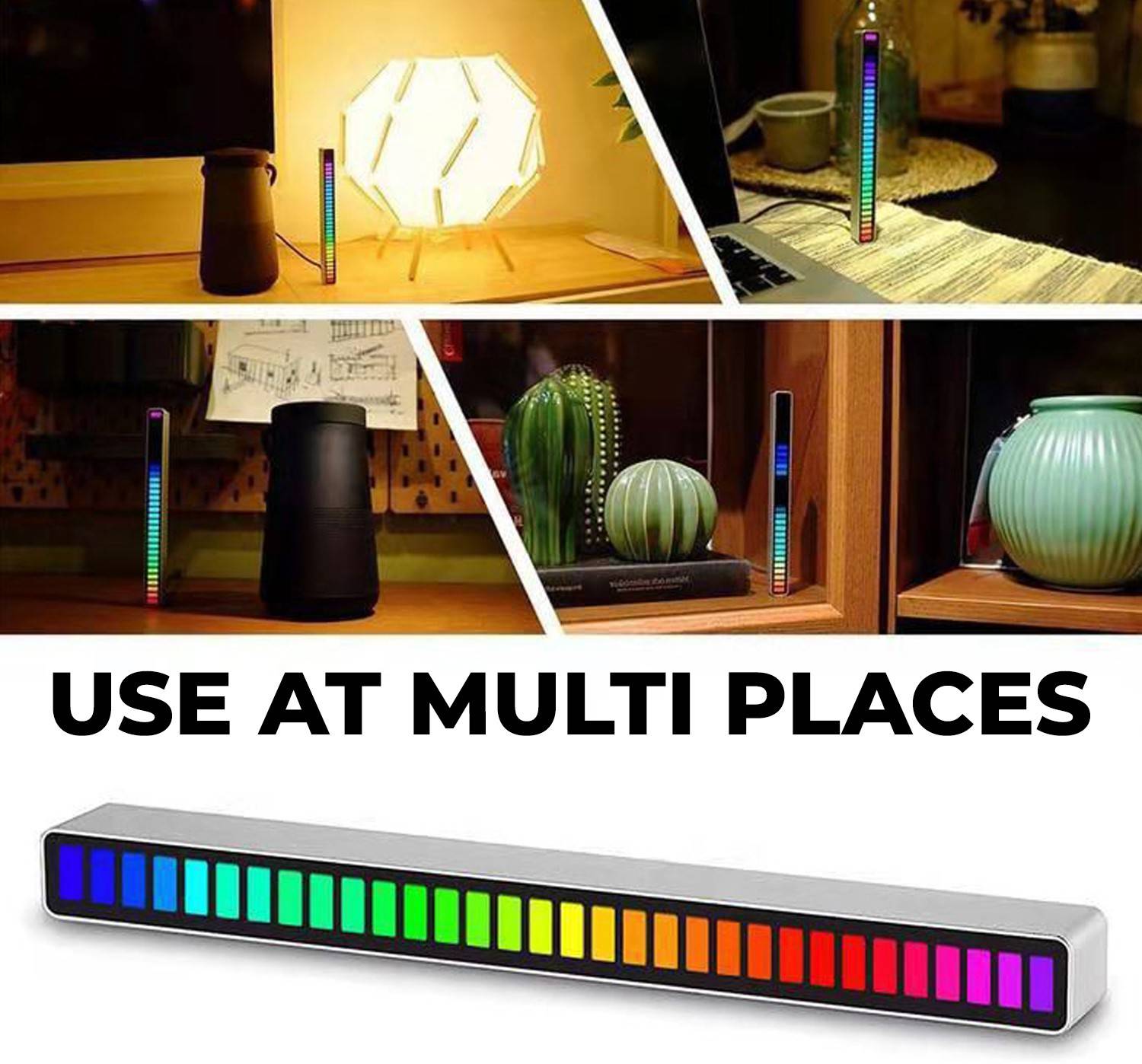 MOOZMOB Rechargeable RGB Music Sync Light - Image 4