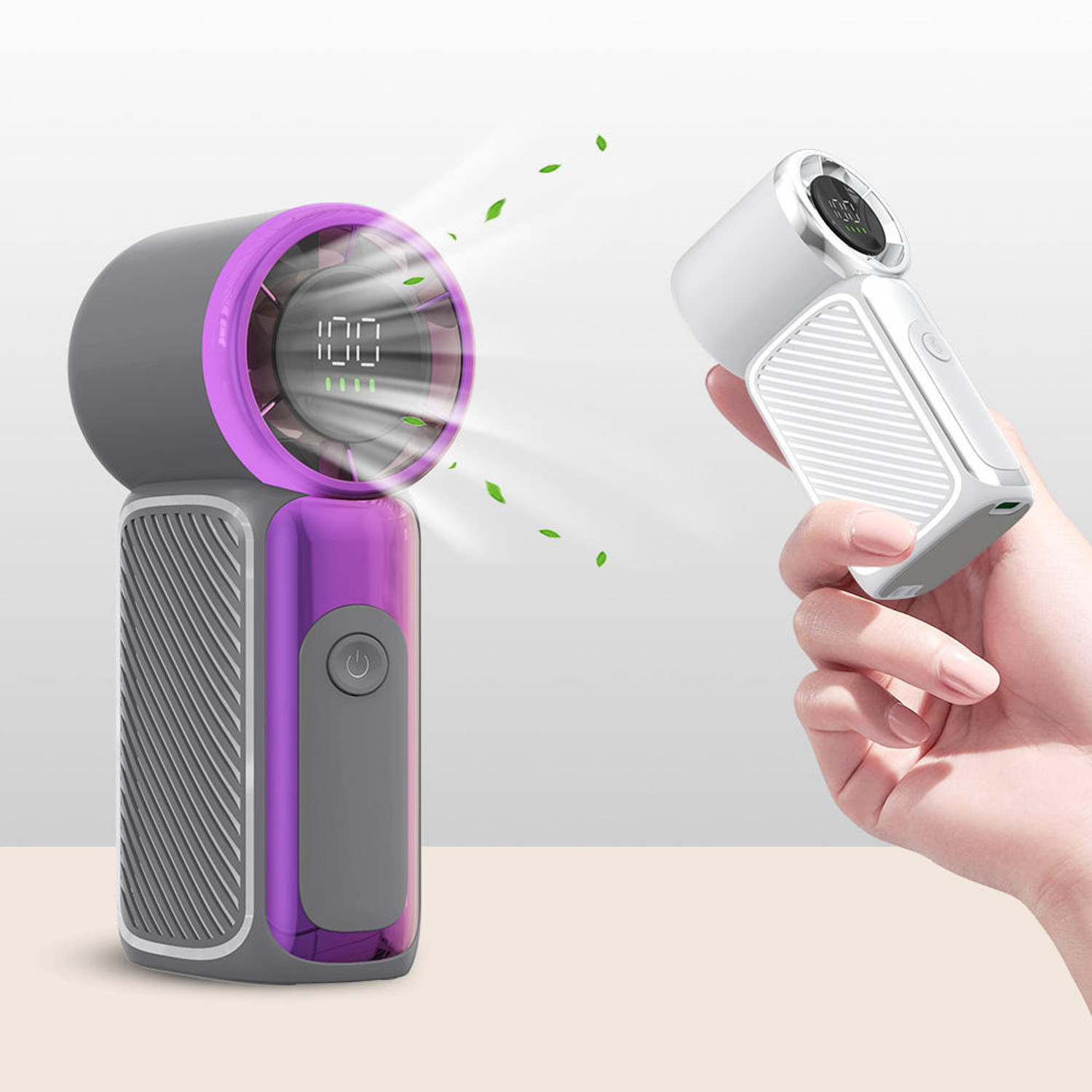 Image of Care 4 MIni Rechargeable Portable Hand Fan M46 HAND FAN C TYPE RECHARGEABLE PORTABLE HAND FAN Rechargeable Fan, USB Fan