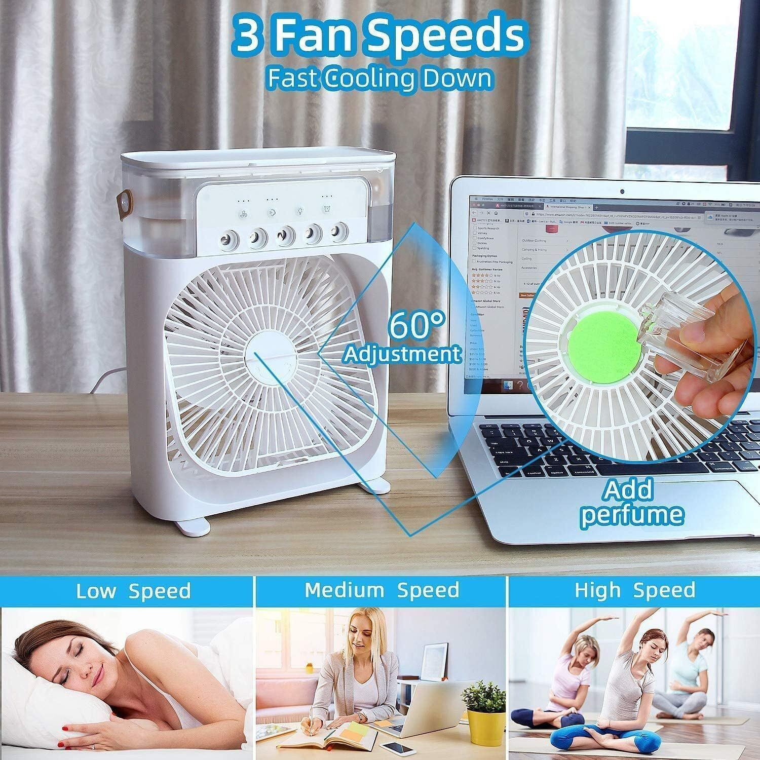 Image of Hastarth Portable Mini Fan 01 USB Air Cooler