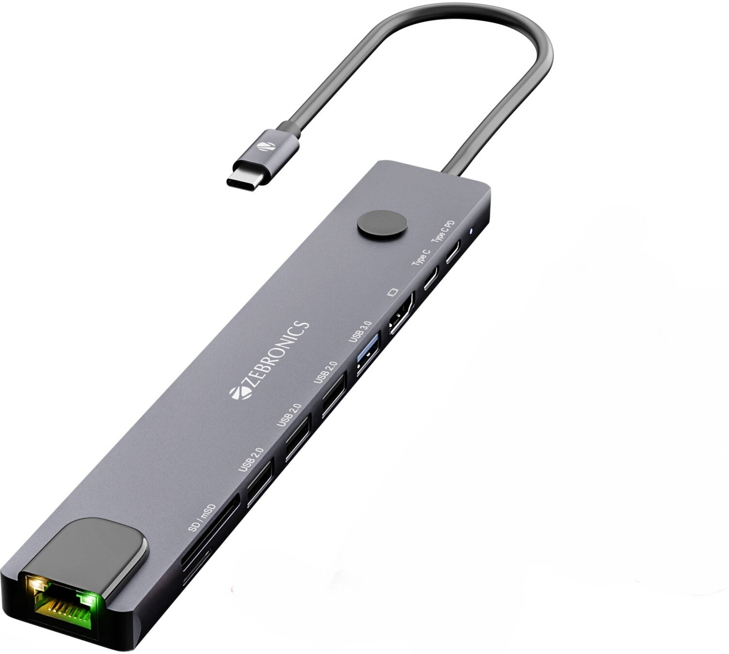 Image of ZEBRONICS ZEB - CT101 PLUS ZEB - CT101 PLUS USB Hub