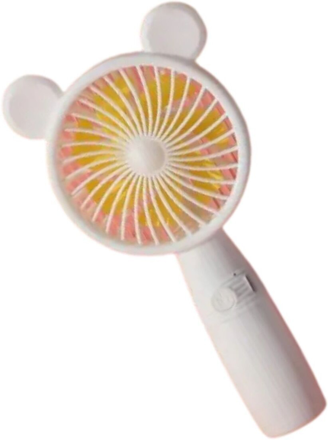 Image of MZ M3 (PORTABLE RECHARGEABLE USB FAN) 3 Speed Mode High Speed with 1200mAh Battery M3 Mobile Stand USB Fan