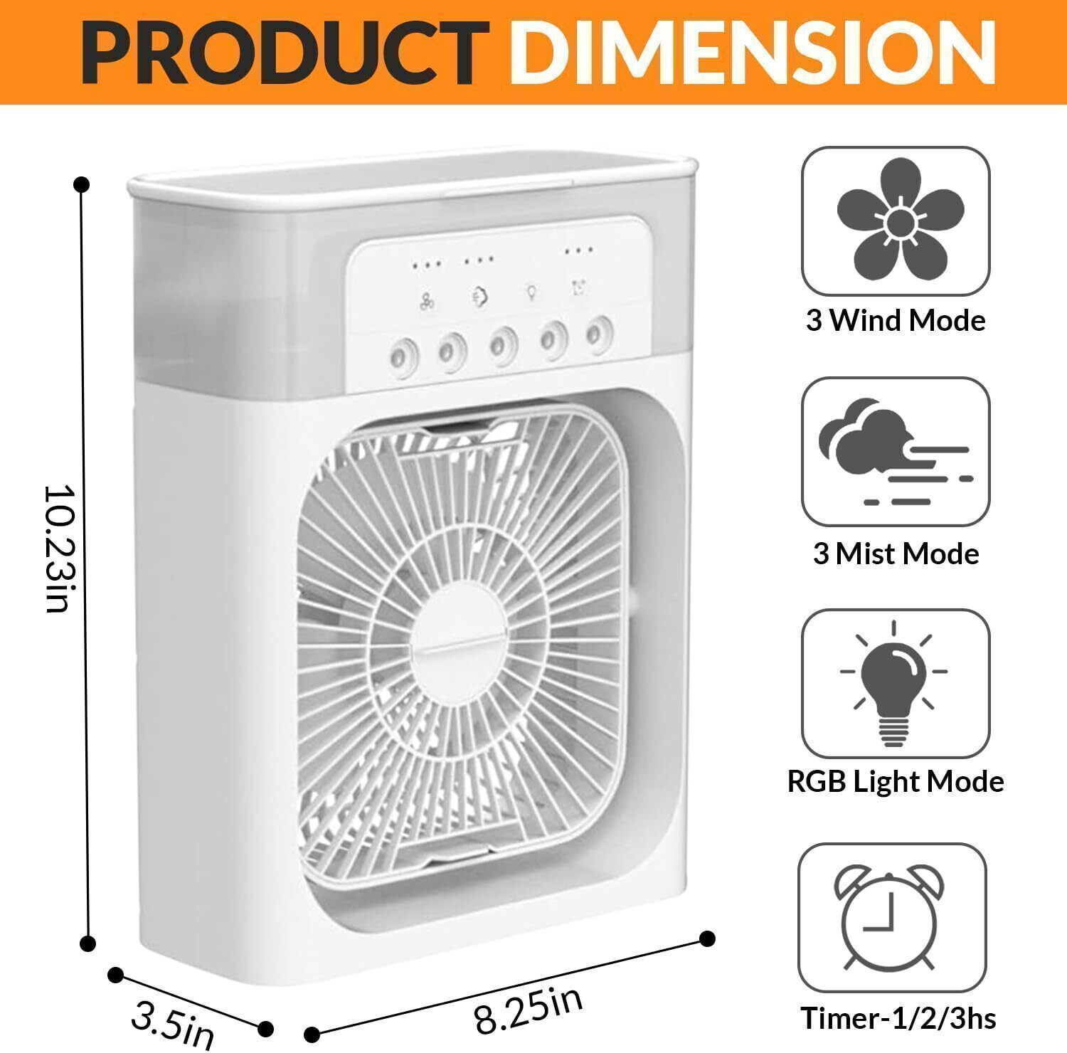 Image of Chennaca 40 L Room /Personal Air Cooler