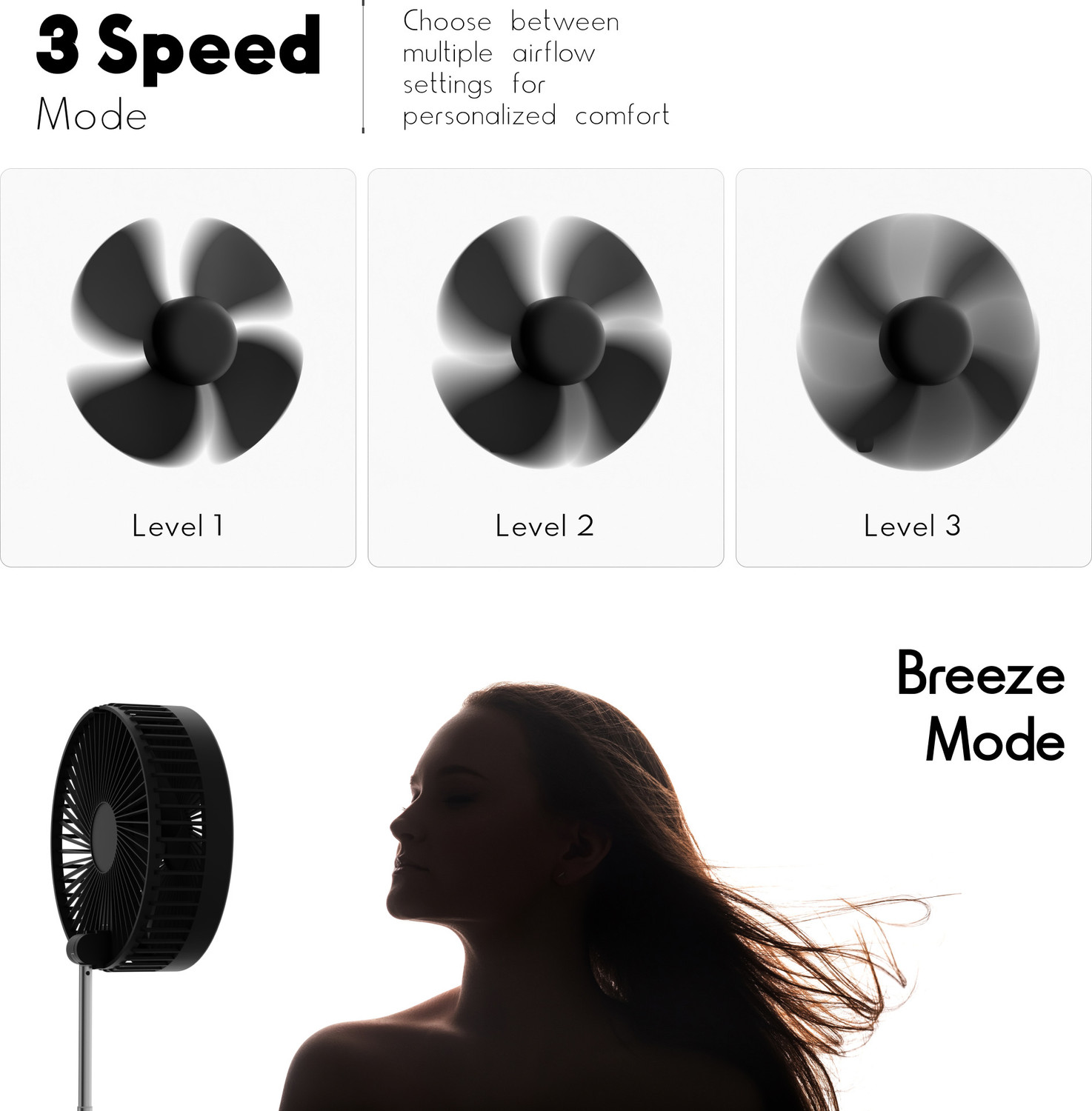 Image of ZEBRONICS Zeb-Heat Buster 500 (Black) Zeb-Heat Buster 500 (Black) USB Fan