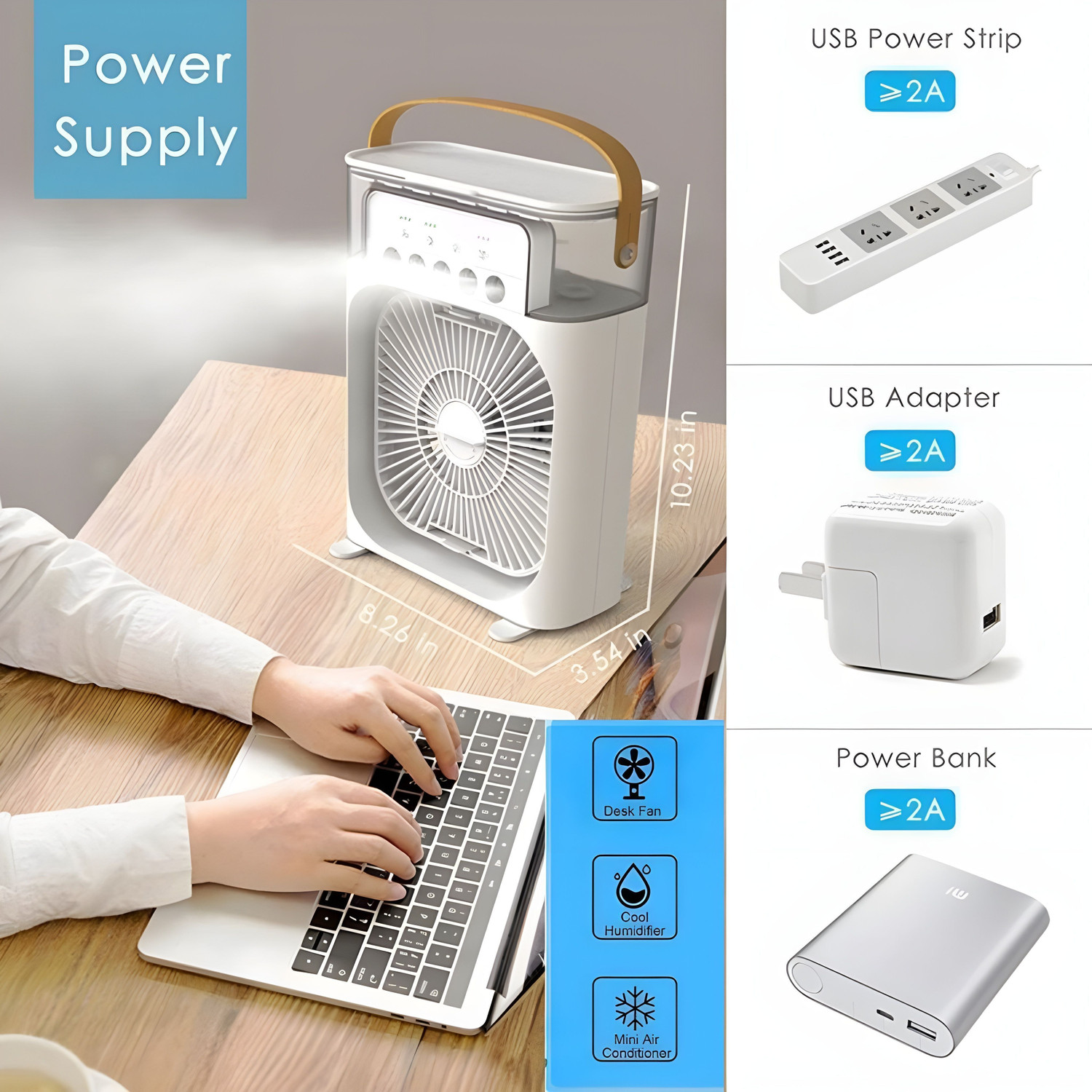 Image of Radhe 40 L Room /Personal Air Cooler