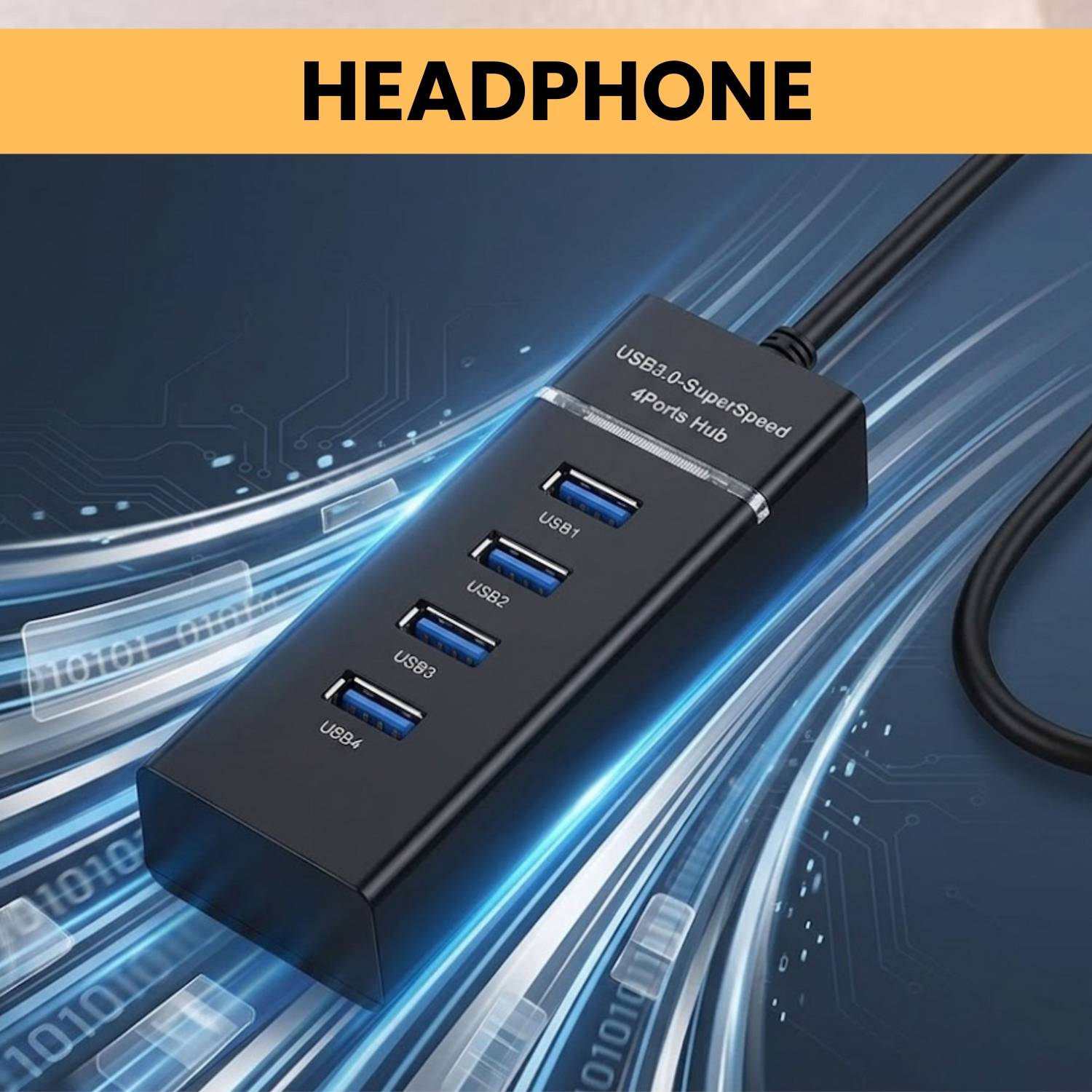 GUGGU USB Hub 3.0, 4-Port High-Speed Data Expansion Hub for Laptop BX442 USB Hub 3.0, 4-Port High-Speed Data Expansion Hub for Laptop BX442 USB Hub