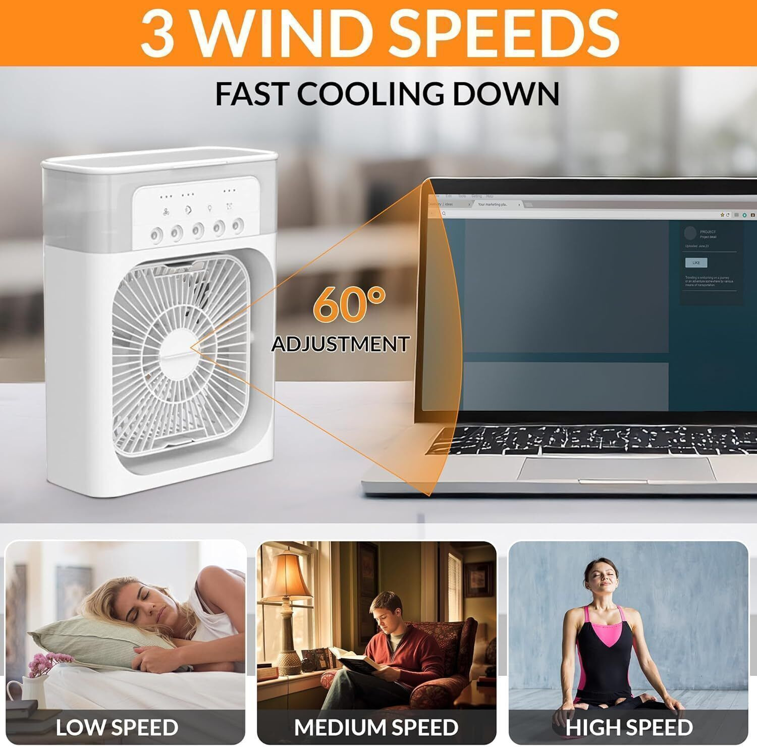 Image of Radhe 40 L Room /Personal Air Cooler