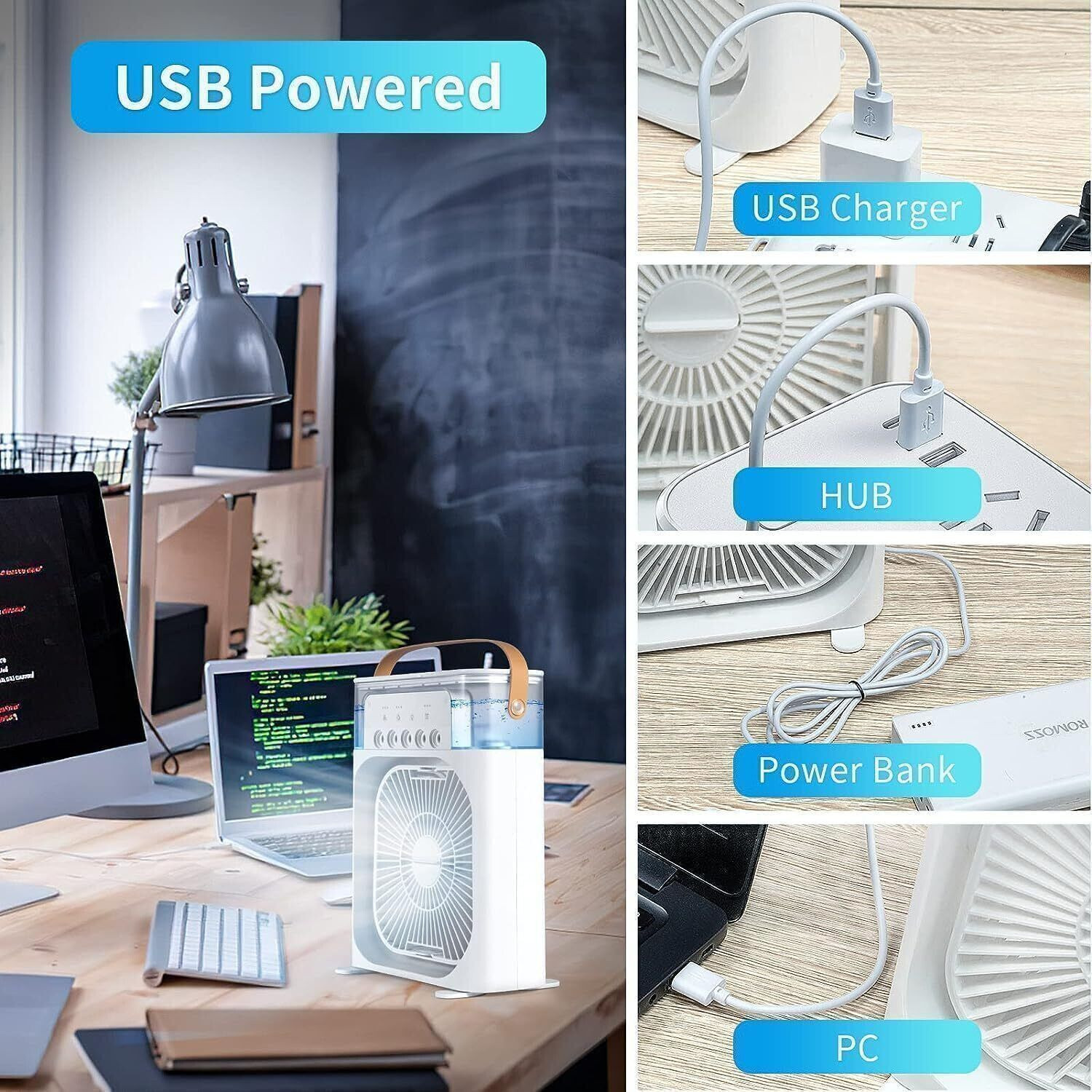 Image of Dhanya Mart TD-40 10280 USB Air Cooler