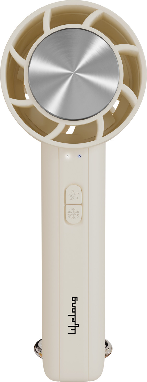 Image of Lifelong Lifelong Personal Hand Fan With Cool Touch and Hiking Buckle (Beige) LLSCPHF004 USB Fan
