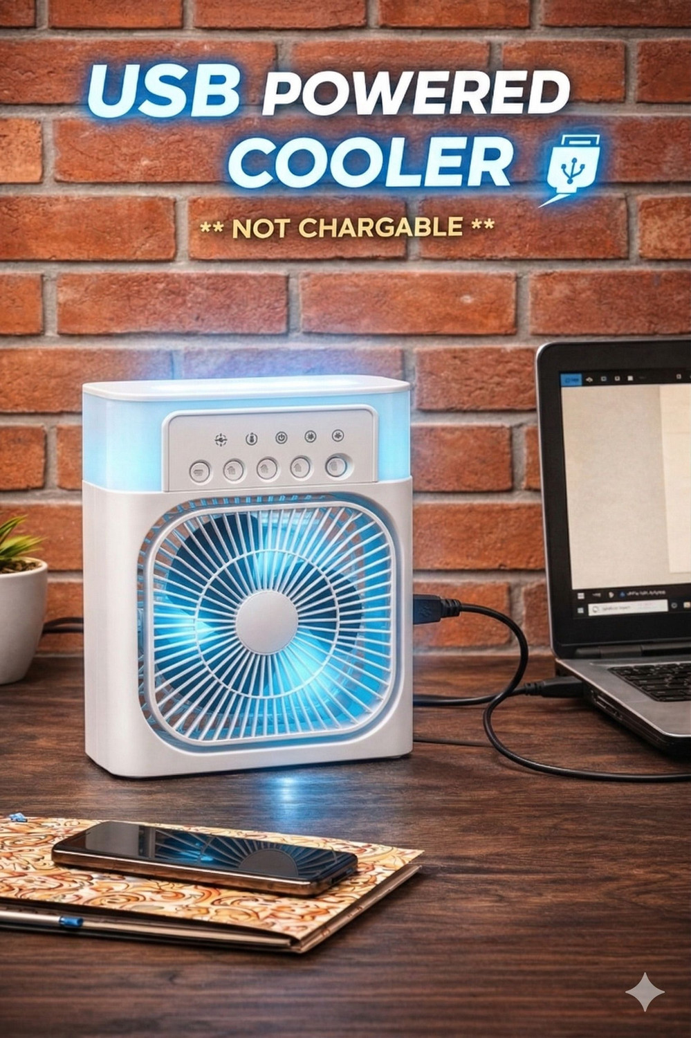 Image of Dhanya Mart TD-40 10280 USB Air Cooler