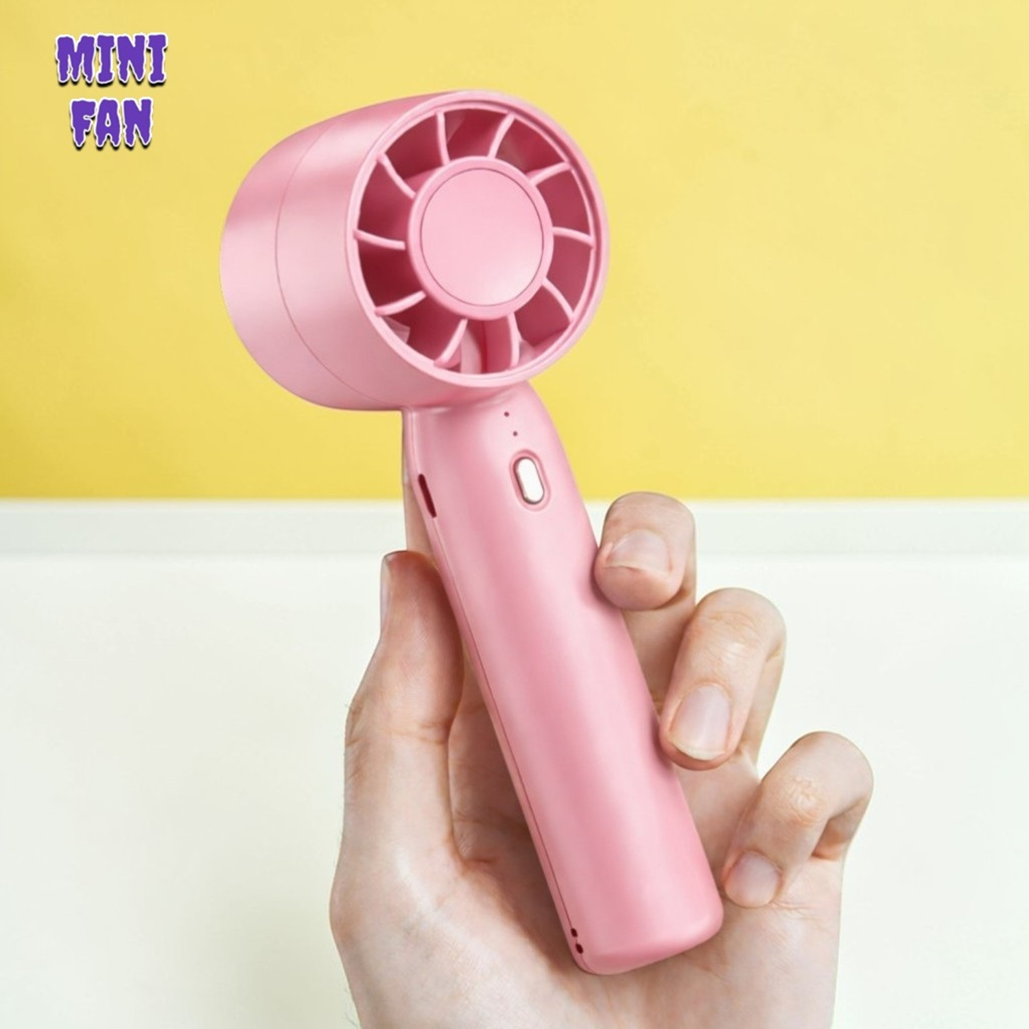 Image of Shamsa Multiple Speed Modes - Adjustable cooling levels X86 Compact Mini Fan USB Rechargeable Personal Cooling Fan for Outdoor USB Fan