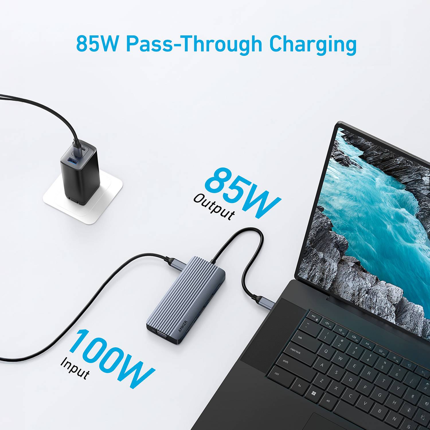 Anker 10-in-1 Usb-C Hub, 100W Power Delivery, 5 Gbps USB C and A