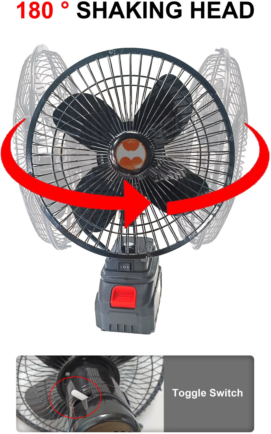 Image of Care 4 Rechargeable Lithium Battery Strong Winds Adjus | table Fan with 1 Months Warranty Ultra High Speed 1430 mm Table Fan