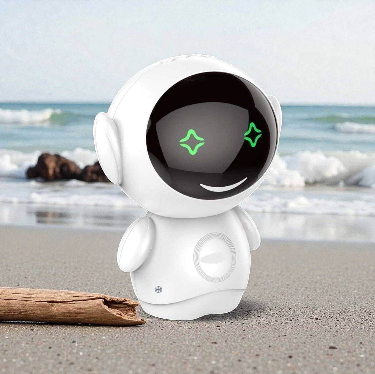 Smyl ROBO 8W Bluetooth Speaker White - Image 3