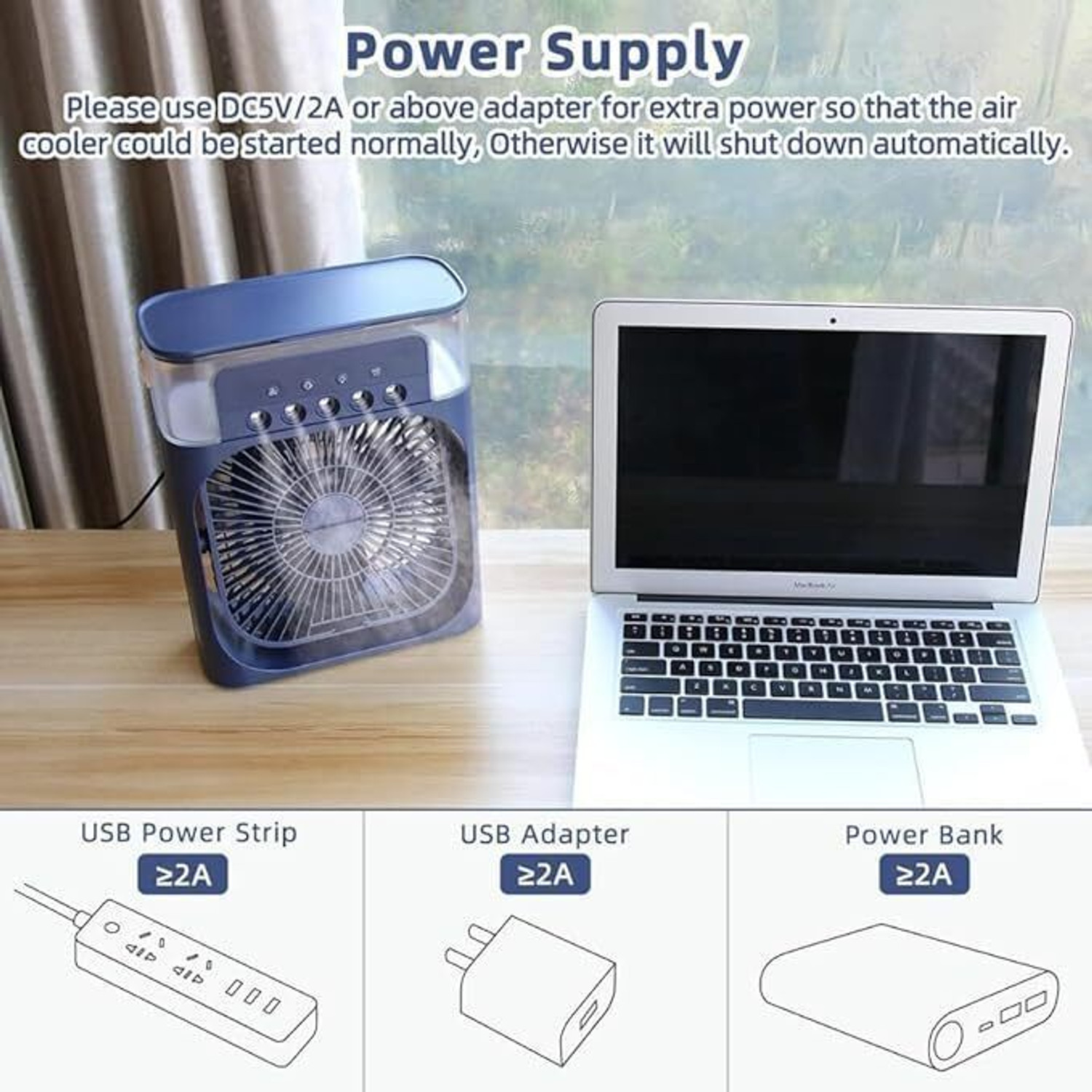Image of Radhe 40 L Room /Personal Air Cooler