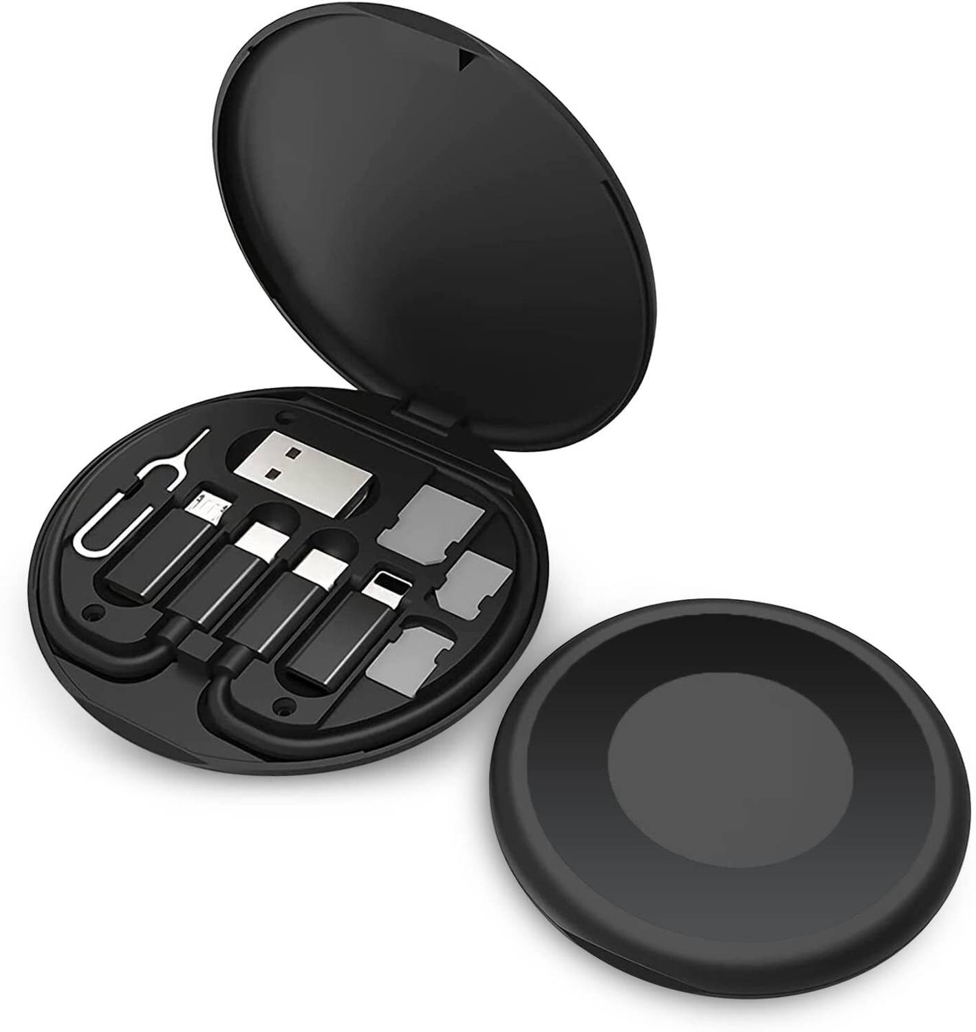 TECHNUV All-in-One Quick Charging Data Cable Storage Kit & Hidden