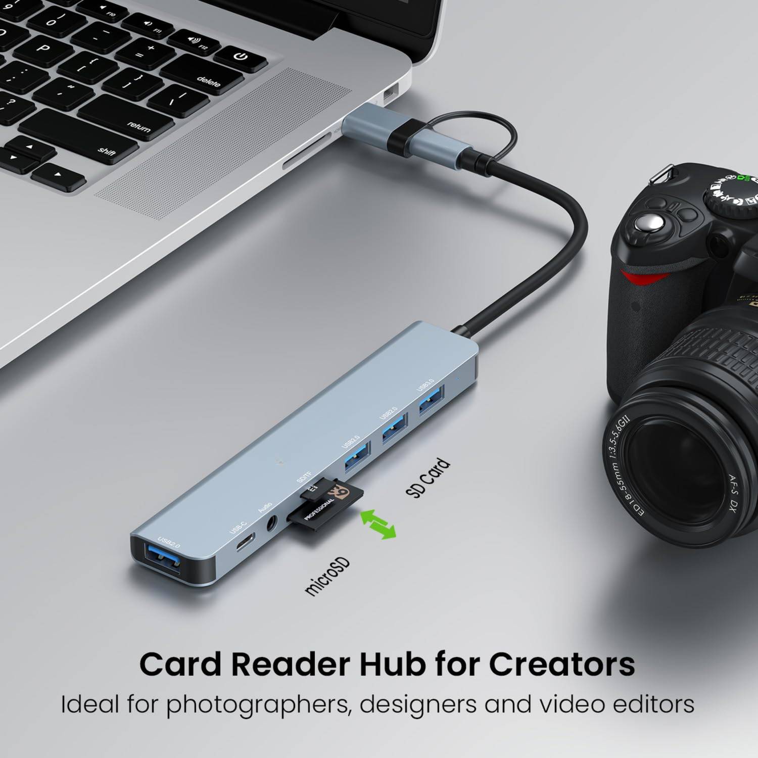 Rackit Power Mport 8 Plus 8-in-1 Docking Station - Image 4