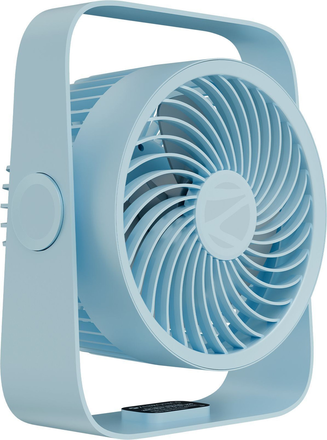 Image of ZEBRONICS Portable Desk, Upto 13h Backup, 3600mAh Rechargeable Battery, 4 Speed Modes Zeb-Heat Buster 300 USB Fan